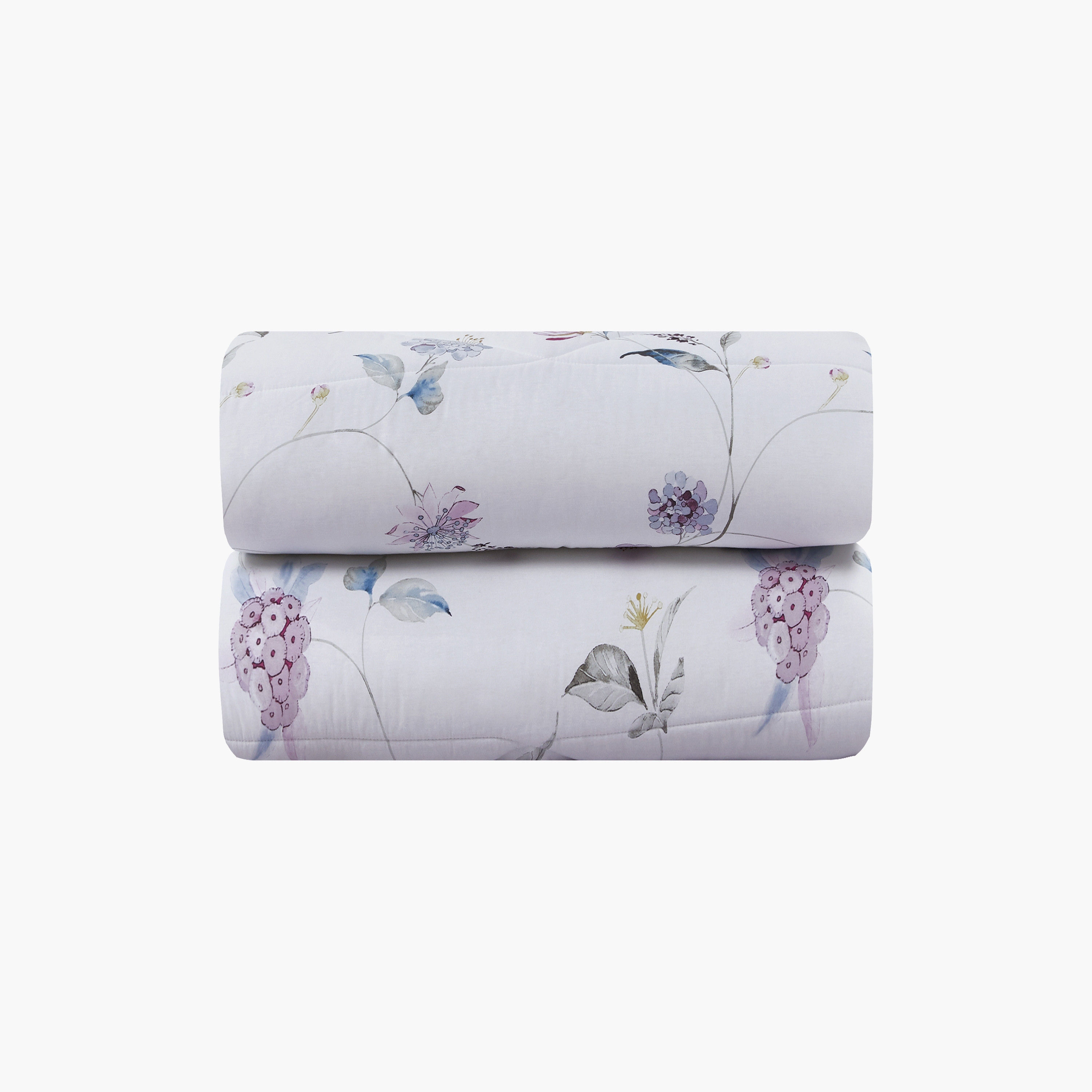 طقم لحاف قطني 100% من يونيك هوم، مناسب لجميع الفصول، 4 قطع، مقاس مزدوج - 170×230 سم-household-bedding-comfortersandbedspreads-comforters-image-4