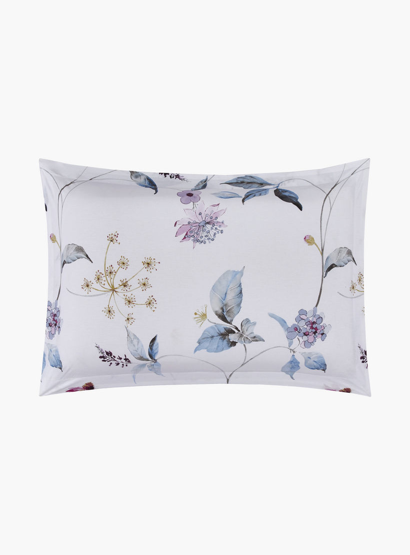 طقم لحاف قطني 100% من يونيك هوم، مناسب لجميع الفصول، 4 قطع، مقاس مزدوج - 170×230 سم-household-bedding-comfortersandbedspreads-comforters-image-5