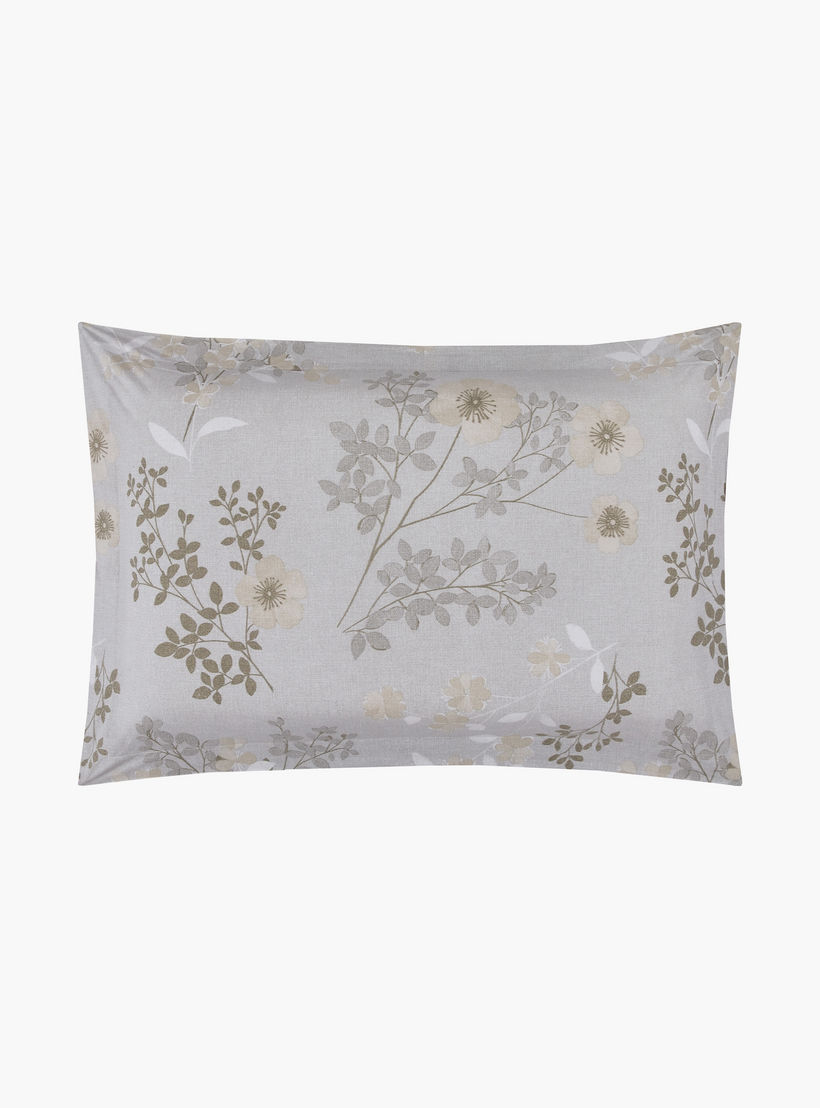طقم لحاف قطني 100% من يونيك هوم، مناسب لجميع الفصول، 4 قطع، مقاس مزدوج - 170×230 سم-household-bedding-comfortersandbedspreads-comforters-image-5