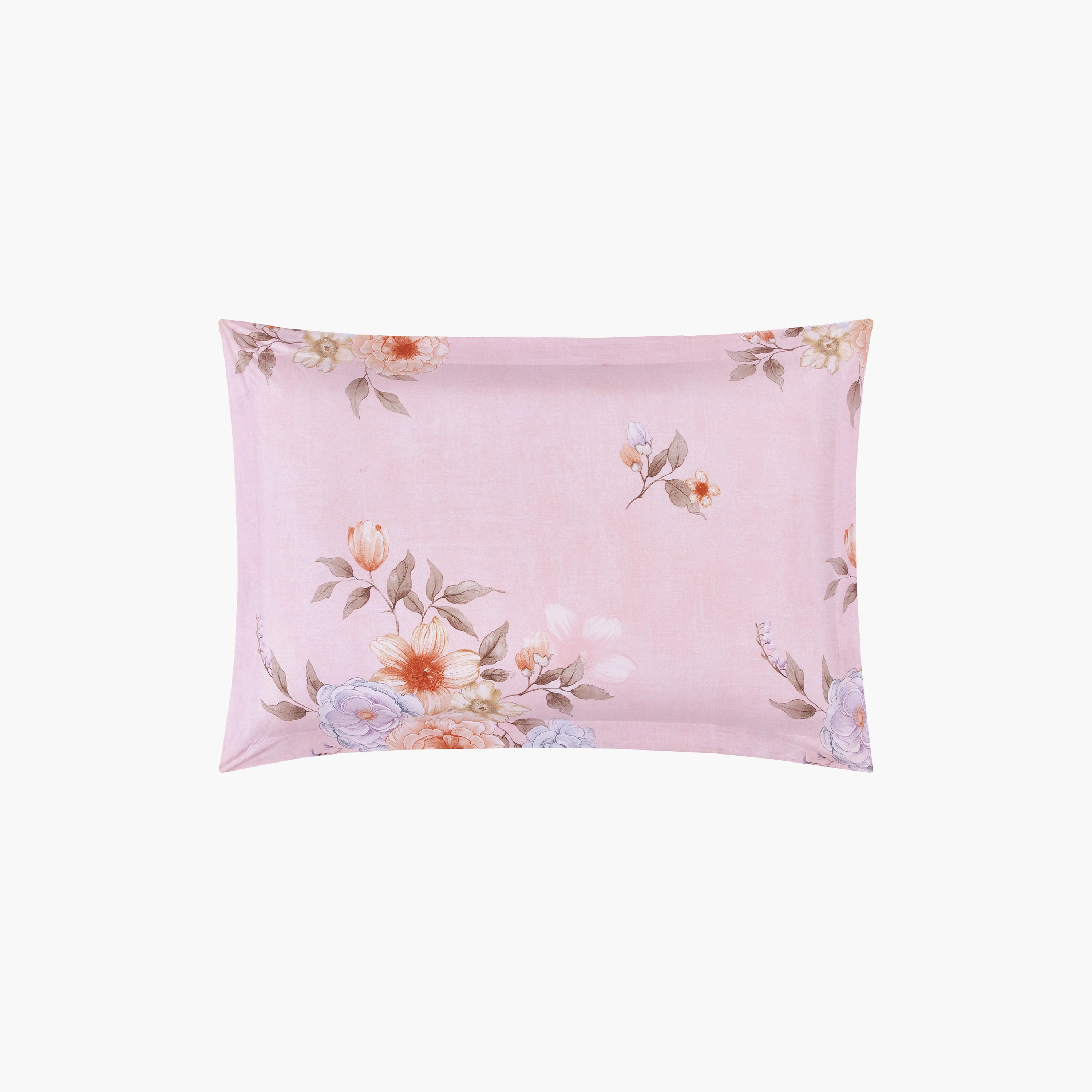 طقم لحاف قطني 100% من يونيك هوم، مناسب لجميع الفصول، 4 قطع، مقاس مزدوج - 170×230 سم-household-bedding-comfortersandbedspreads-comforters-image-5