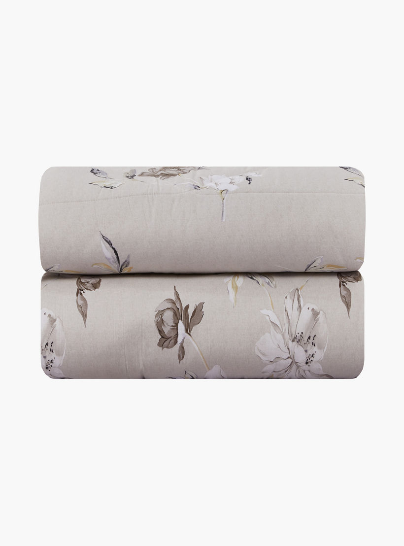 Unique Home All Season 100% Cotton Comforter Set 4 pcs Twin Size - 170x230 cms-household-bedding-comfortersandbedspreads-comforters-image-4