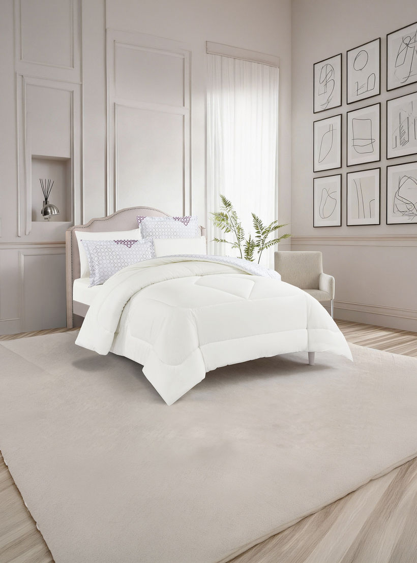 Unique Home All Season 100% Cotton Comforter Set 4 pcs Twin Size - 170x230 cms-household-bedding-comfortersandbedspreads-comforters-image-2