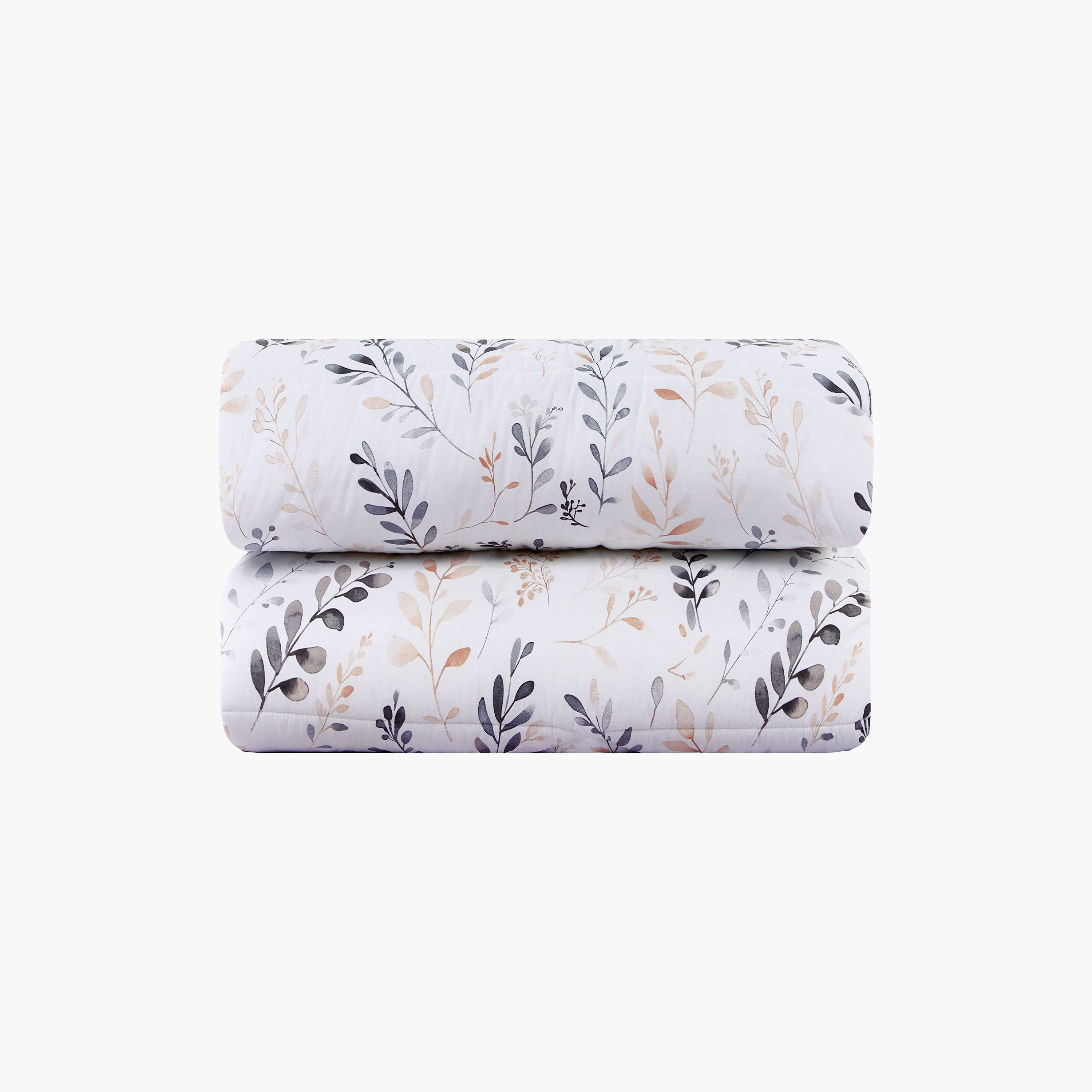 طقم لحاف قطني 100% من يونيك هوم، مناسب لجميع الفصول، 4 قطع، مقاس مزدوج - 170×230 سم-household-bedding-comfortersandbedspreads-comforters-image-4