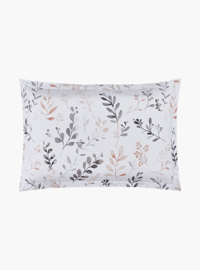 طقم لحاف قطني 100% من يونيك هوم، مناسب لجميع الفصول، 4 قطع، مقاس مزدوج - 170×230 سم-household-bedding-comfortersandbedspreads-comforters-image-5
