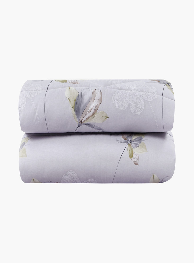 Unique Home All Season 100% Cotton Comforter Set 4 pcs Twin Size - 170x230 cms-household-bedding-comfortersandbedspreads-comforters-image-4