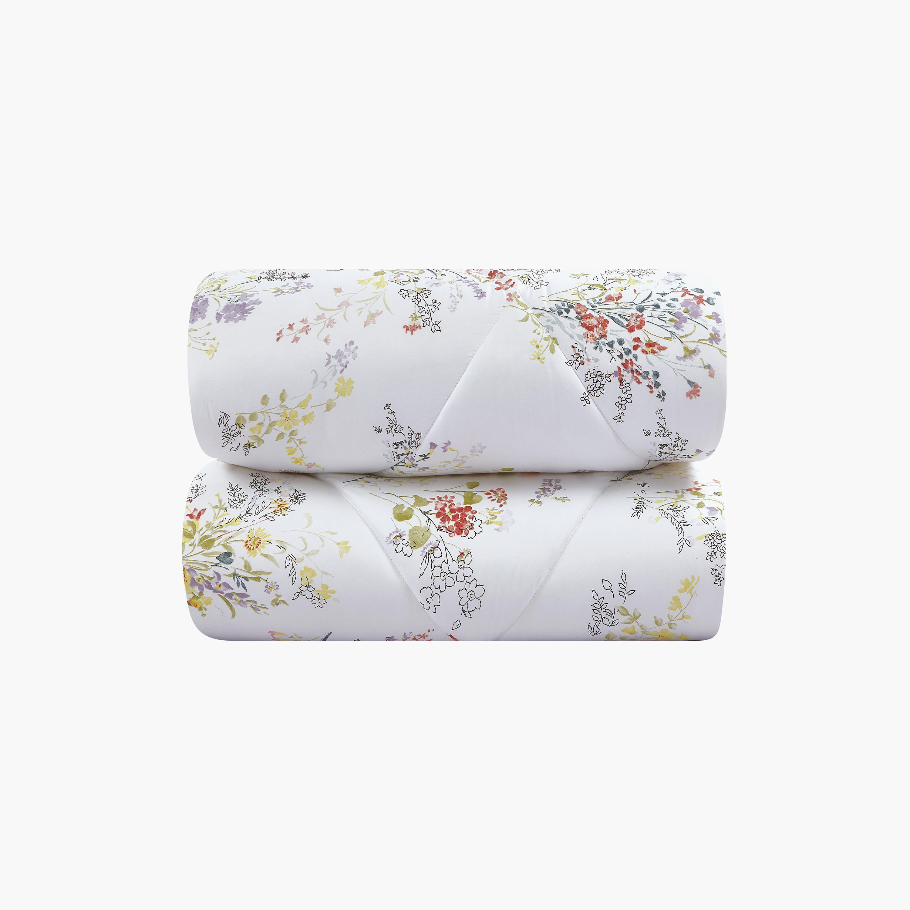 Unique Home All Season Printed Reversible Comforter Set 4 pcs Twin Size - 170x240 cms-household-bedding-comfortersandbedspreads-comforters-image-4