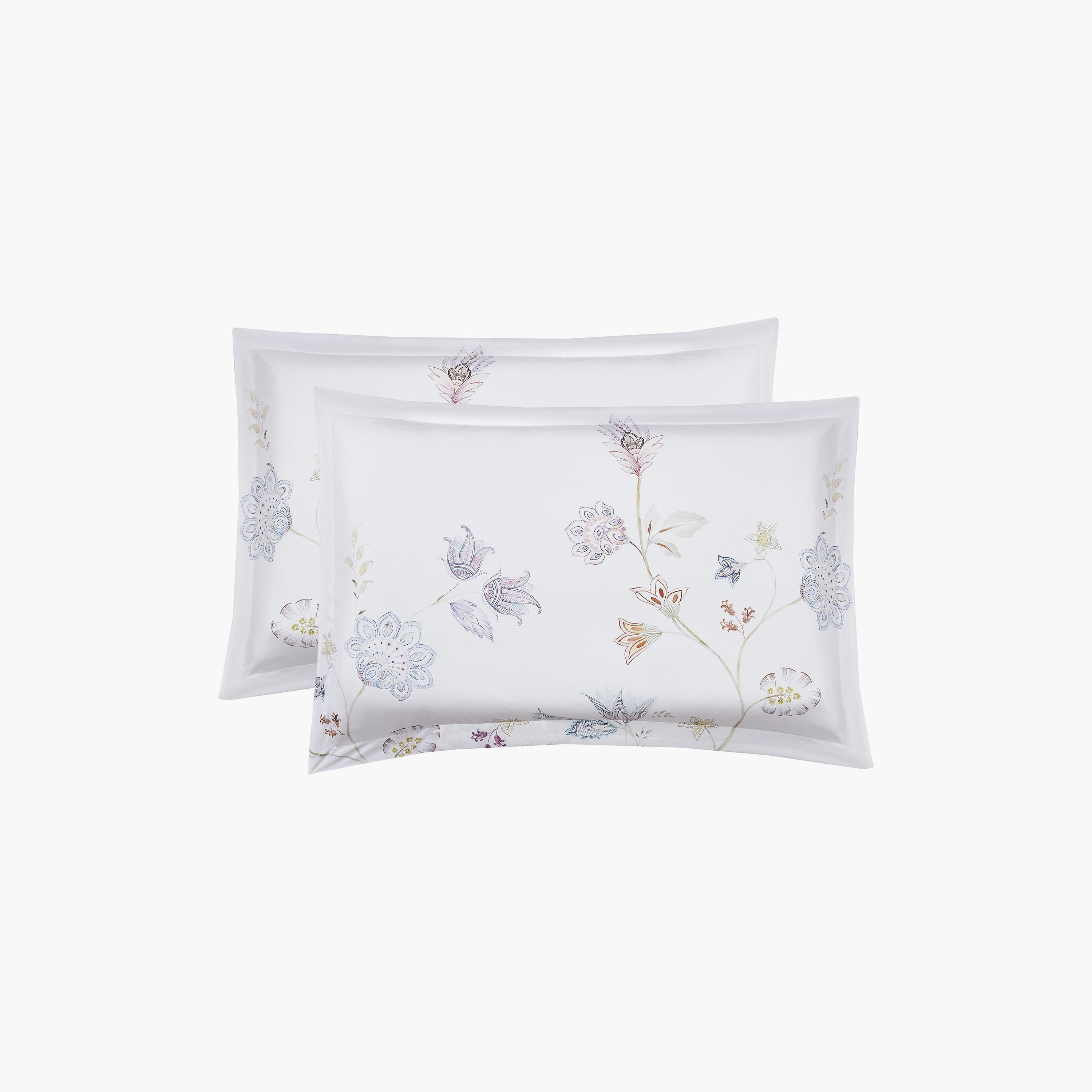 طقم لحاف قابل للعكس مكون من 6 قطع بنقشة زهور، مقاس سوبر كينج - 260×240 سم-household-bedding-comfortersandbedspreads-comforters-image-18