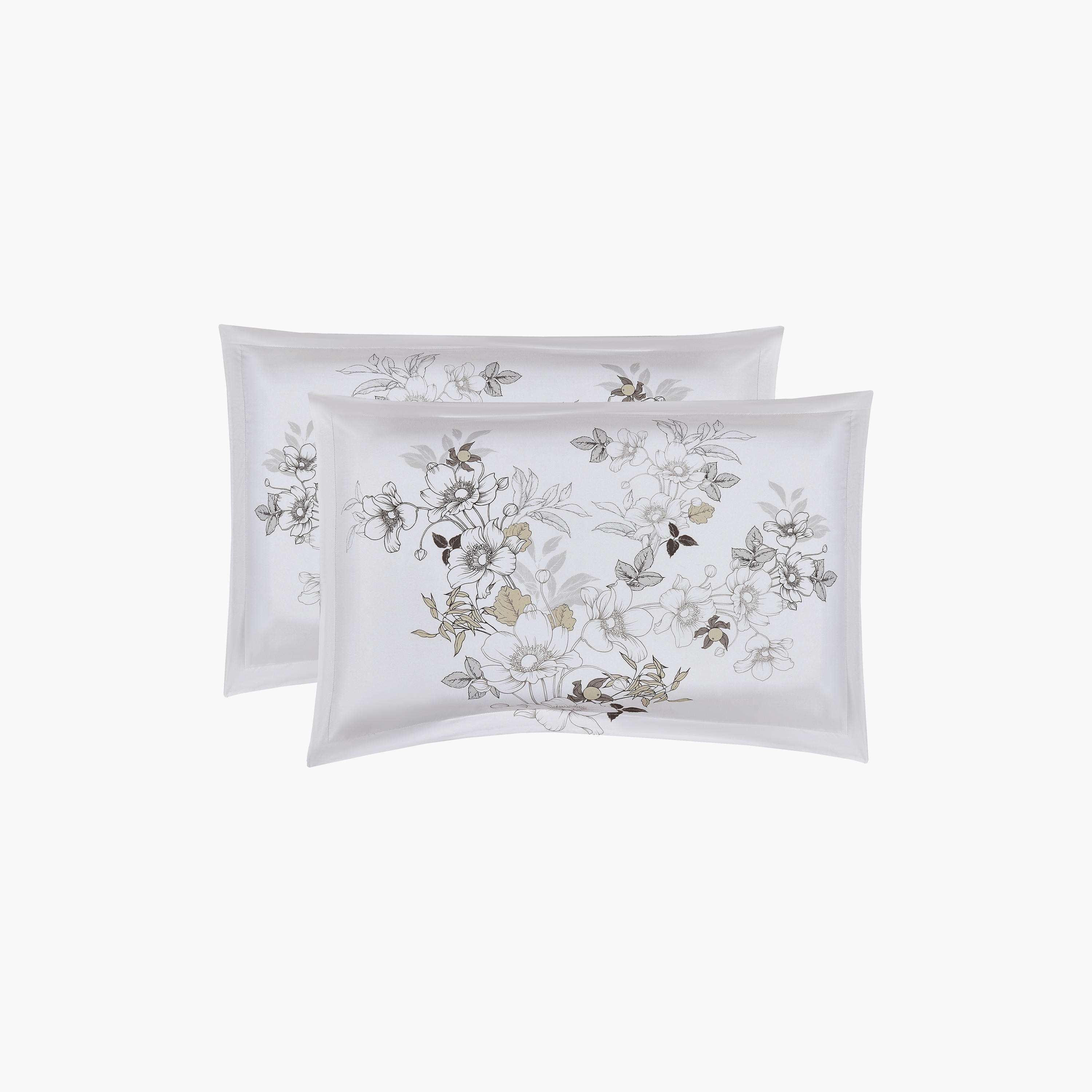 Lifestyle Super King Floral Print 6 Piece Reversible Comforter Set - 260x240cms-household-bedding-comfortersandbedspreads-comforters-image-11