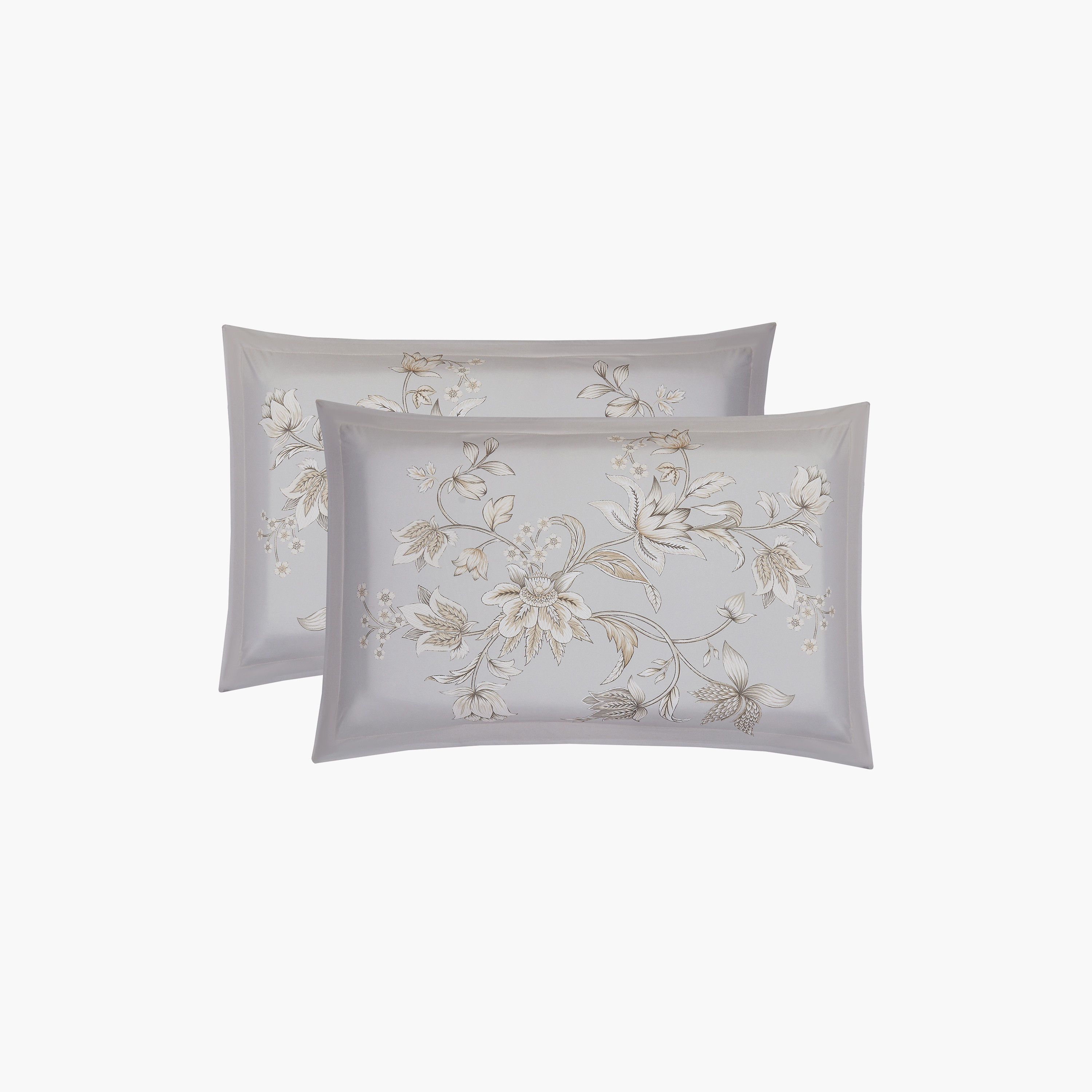 طقم لحاف قابل للعكس مكون من 6 قطع بنقشة زهور، مقاس سوبر كينج - 260×240 سم-household-bedding-comfortersandbedspreads-comforters-image-11