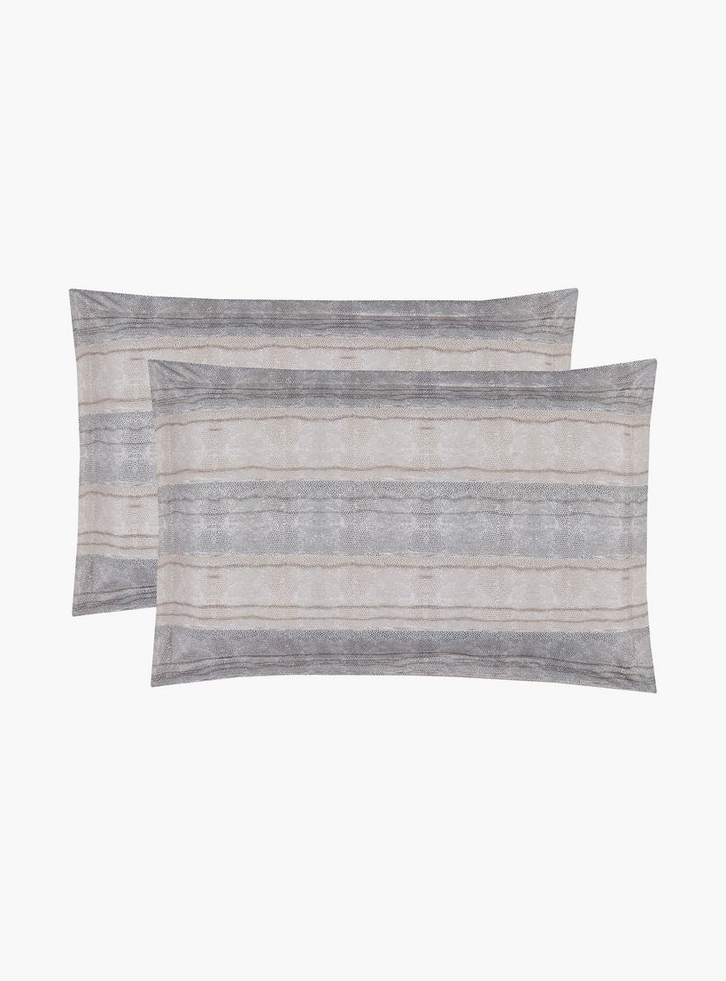 طقم لحاف مطبوع قابل للعكس مكون من 6 قطع بحجم سوبر كينج - 260 × 240 سم-household-bedding-comfortersandbedspreads-comforters-image-4