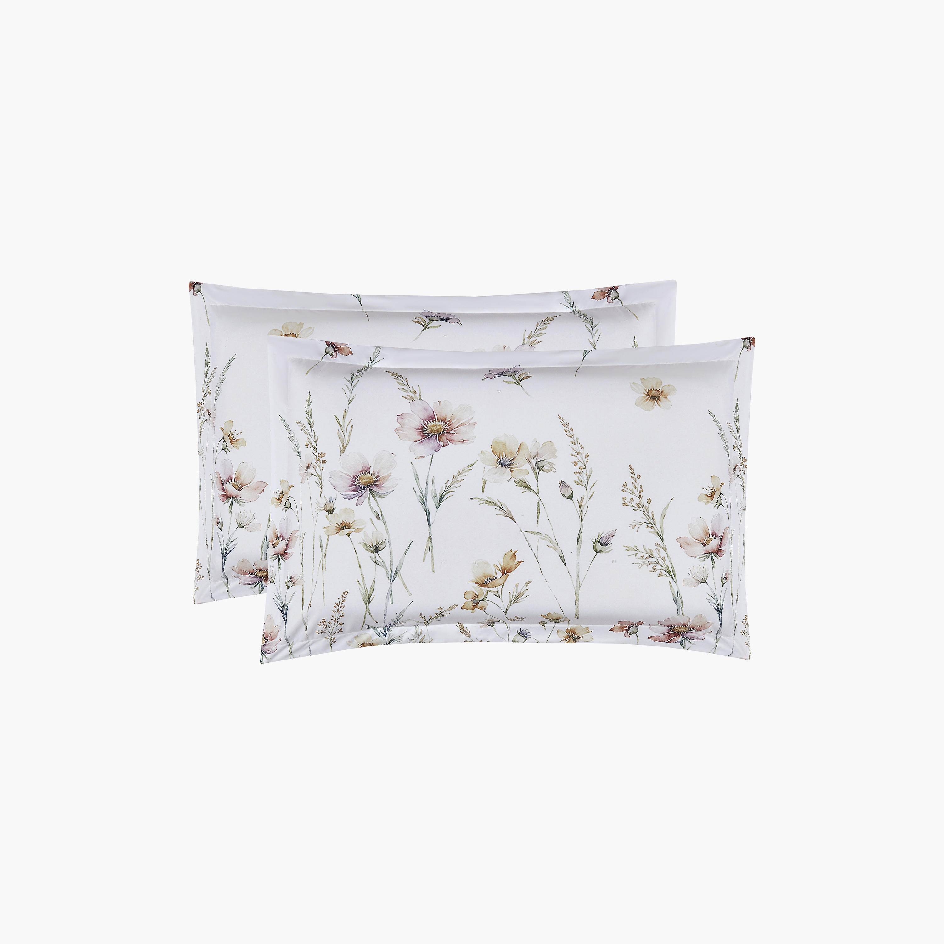 طقم لحاف قابل للعكس مكون من 6 قطع بنقشة زهور، مقاس سوبر كينج - 260×240 سم-household-bedding-comfortersandbedspreads-comforters-image-4