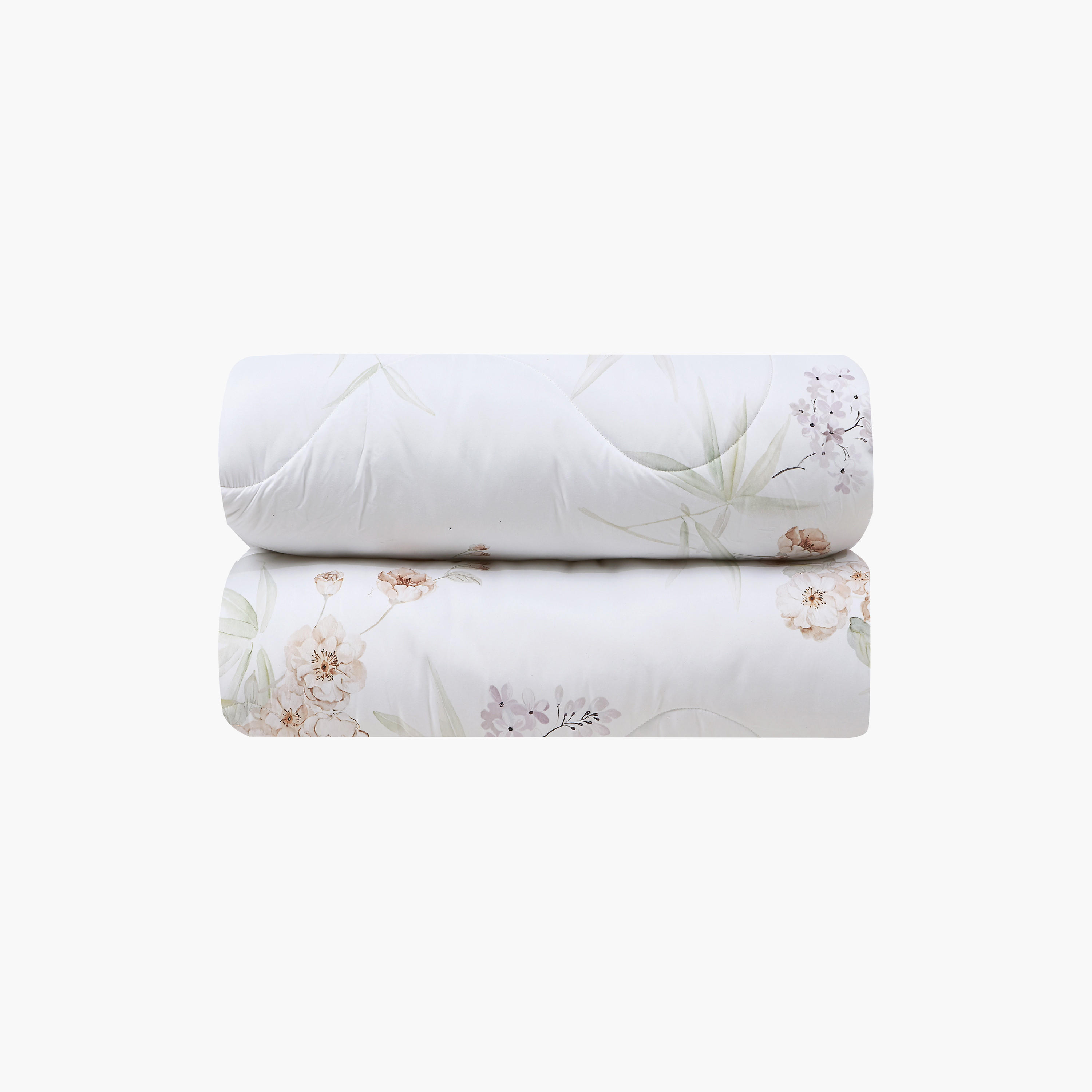 طقم لحاف قابل للعكس مكون من 6 قطع بنقشة زهور، مقاس سوبر كينج - 260×240 سم-household-bedding-comfortersandbedspreads-comforters-image-3