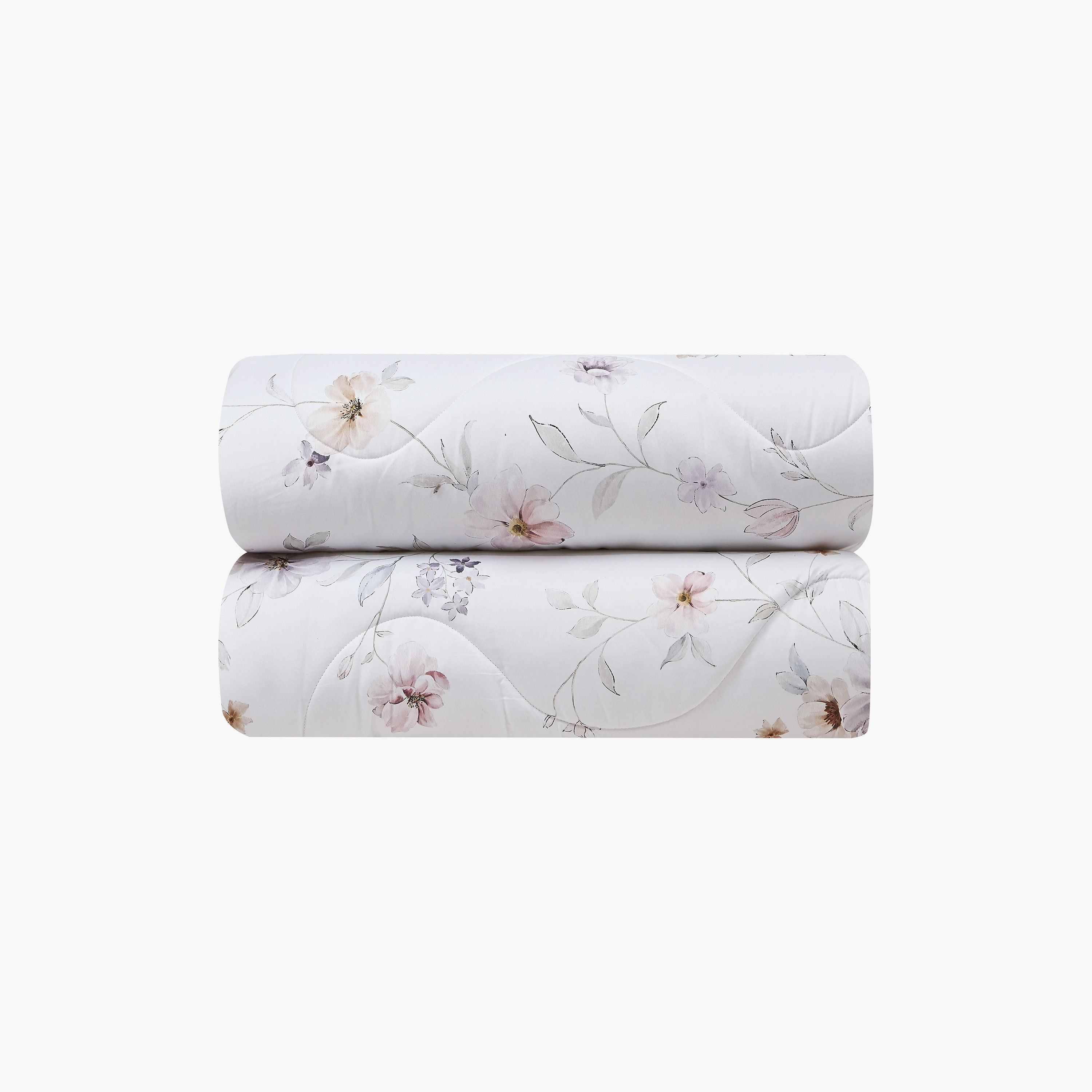 طقم لحاف قابل للعكس مكون من 6 قطع بنقشة زهور، مقاس سوبر كينج - 260×240 سم-household-bedding-comfortersandbedspreads-comforters-image-3