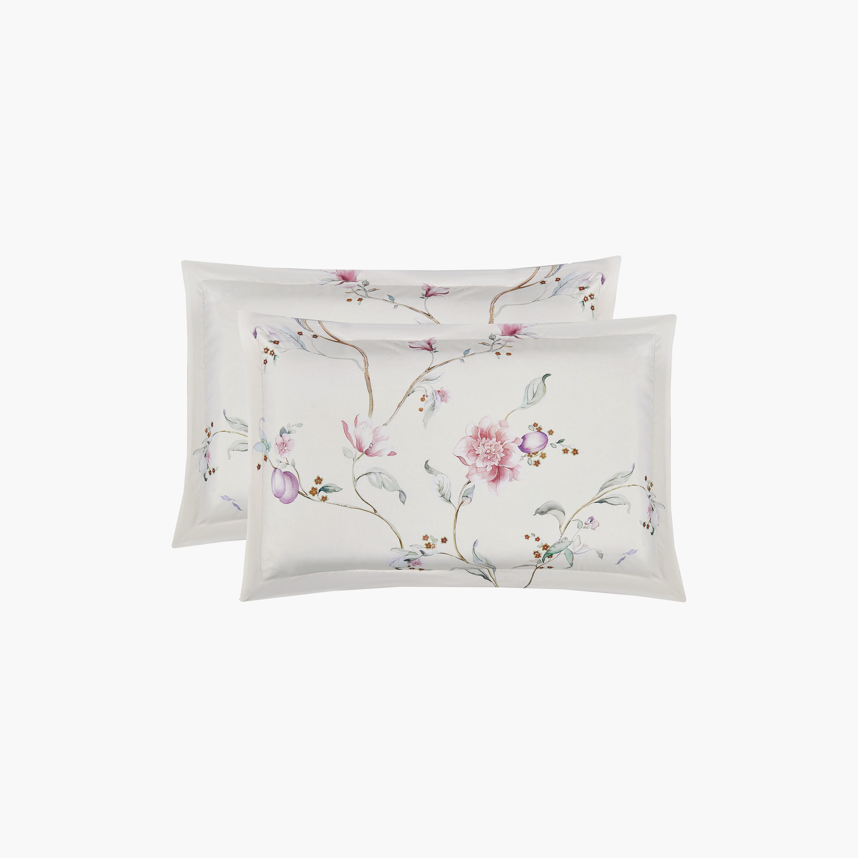 Lifestyle Super King Floral Print 6 Piece Reversible Comforter Set - 260x240cms-household-bedding-comfortersandbedspreads-comforters-image-4