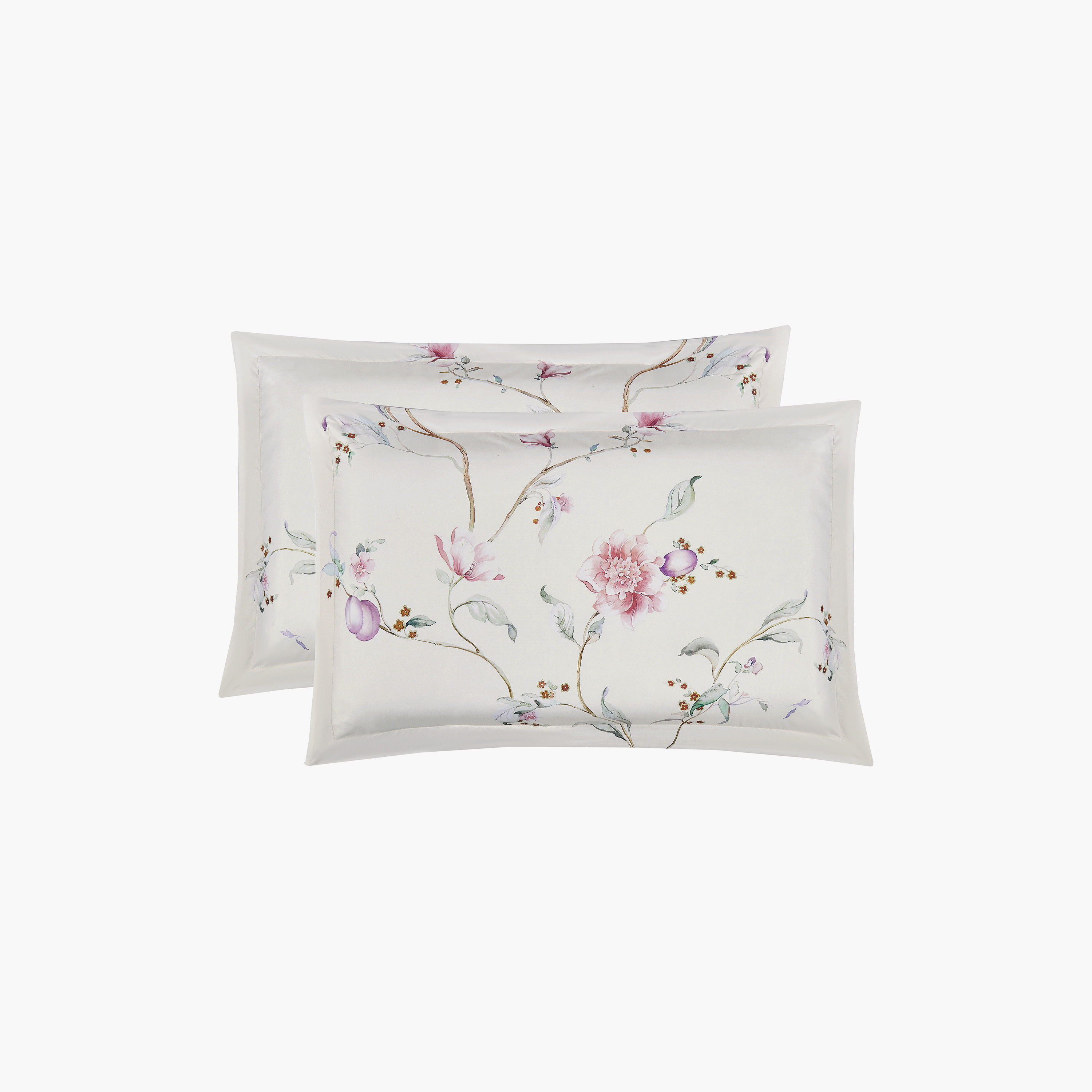 طقم لحاف قابل للعكس مكون من 6 قطع بنقشة زهور، مقاس سوبر كينج - 260×240 سم-household-bedding-comfortersandbedspreads-comforters-image-18