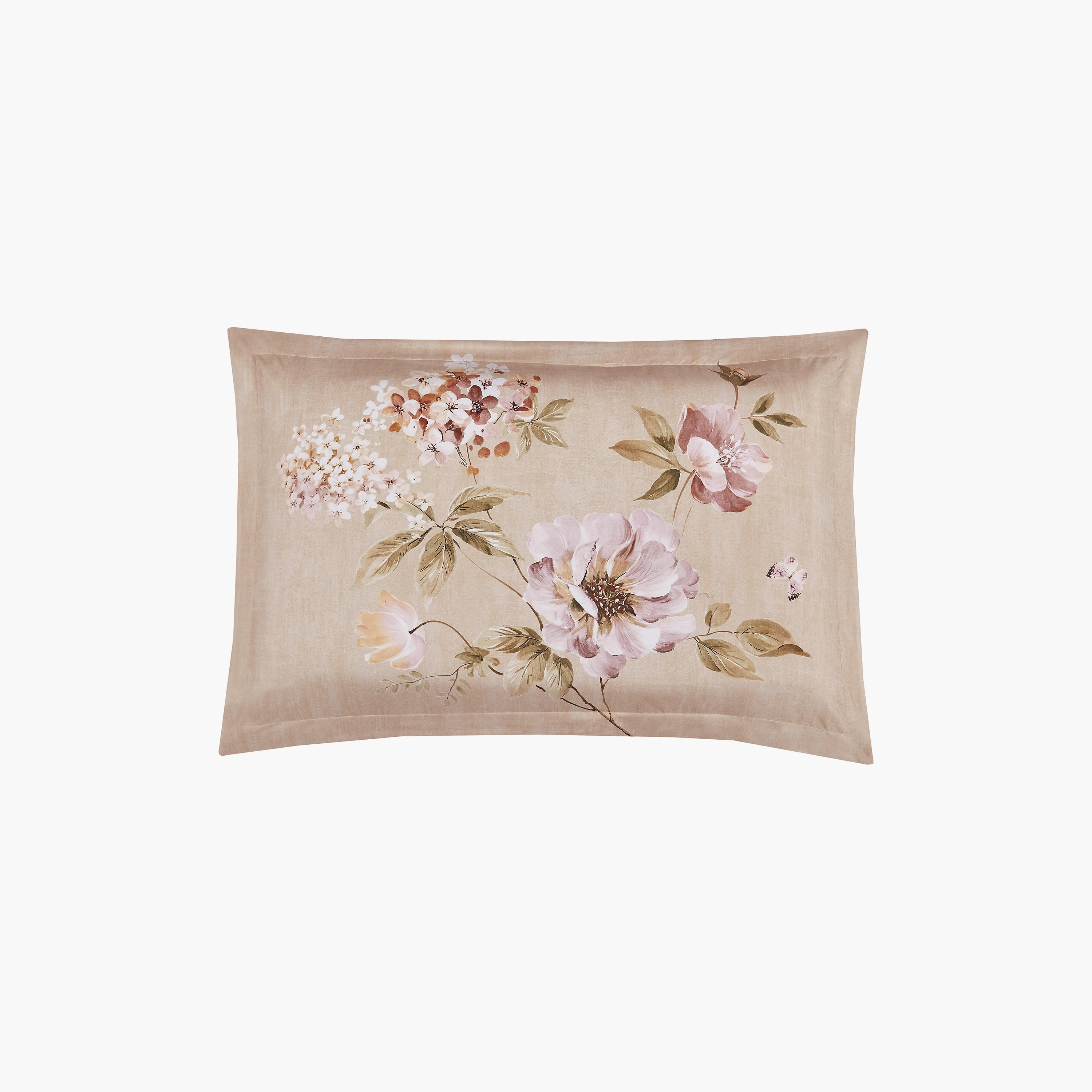 Lifestyle Queen Floral Print 4 Piece Reversible Comforter Set - 170x240cms-household-bedding-comfortersandbedspreads-comforters-image-4