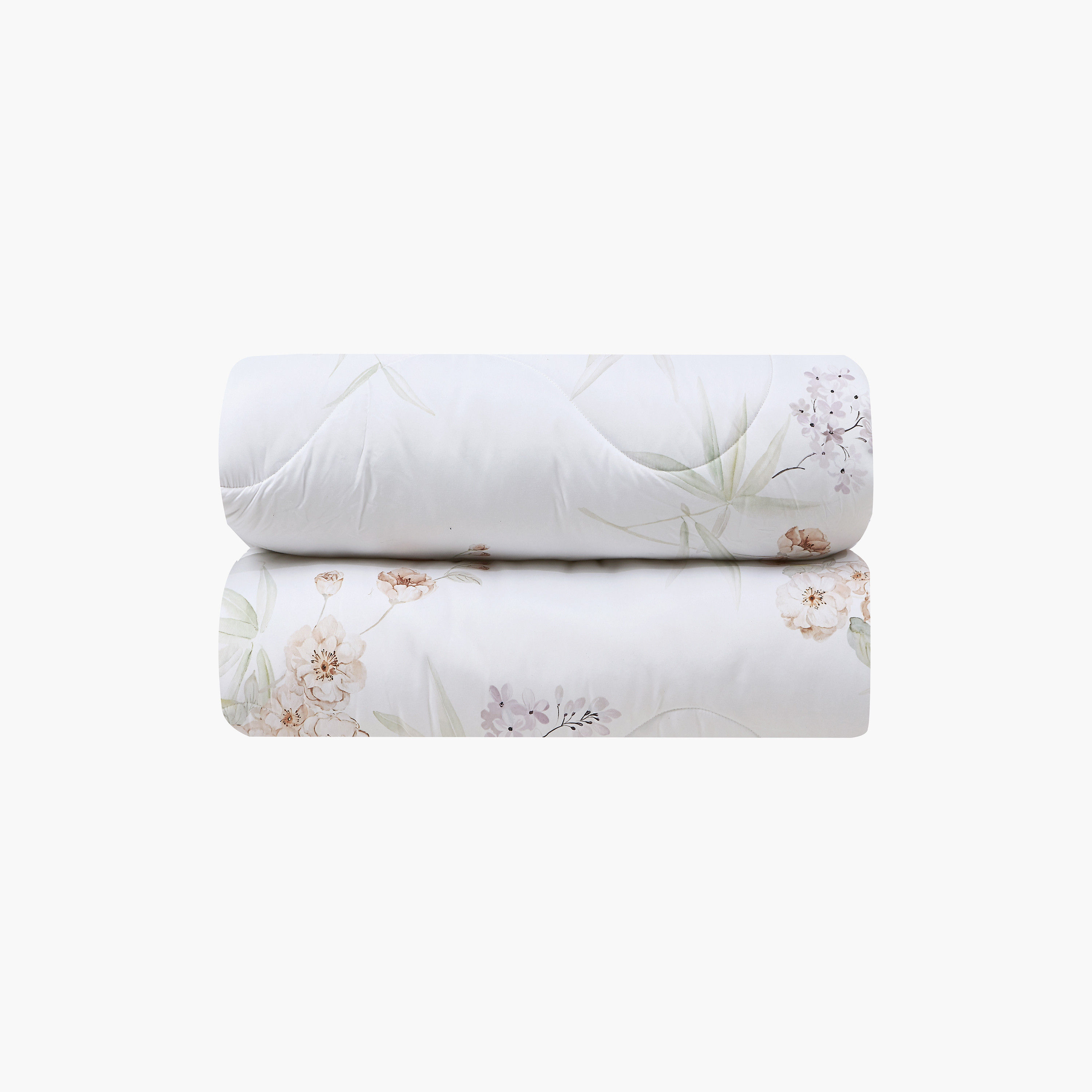 Lifestyle Queen Floral Print 4 Piece Reversible Comforter Set - 170x240cms-household-bedding-comfortersandbedspreads-comforters-image-10