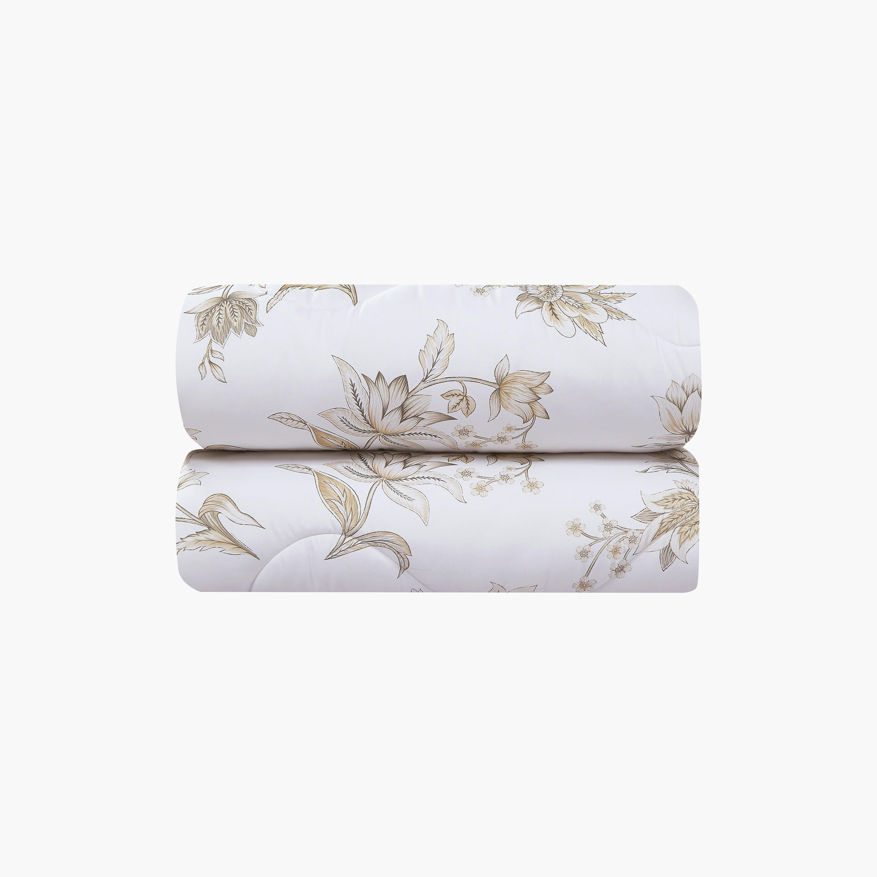 Lifestyle Queen Floral Print 4 Piece Reversible Comforter Set - 170x240cms-household-bedding-comfortersandbedspreads-comforters-image-3