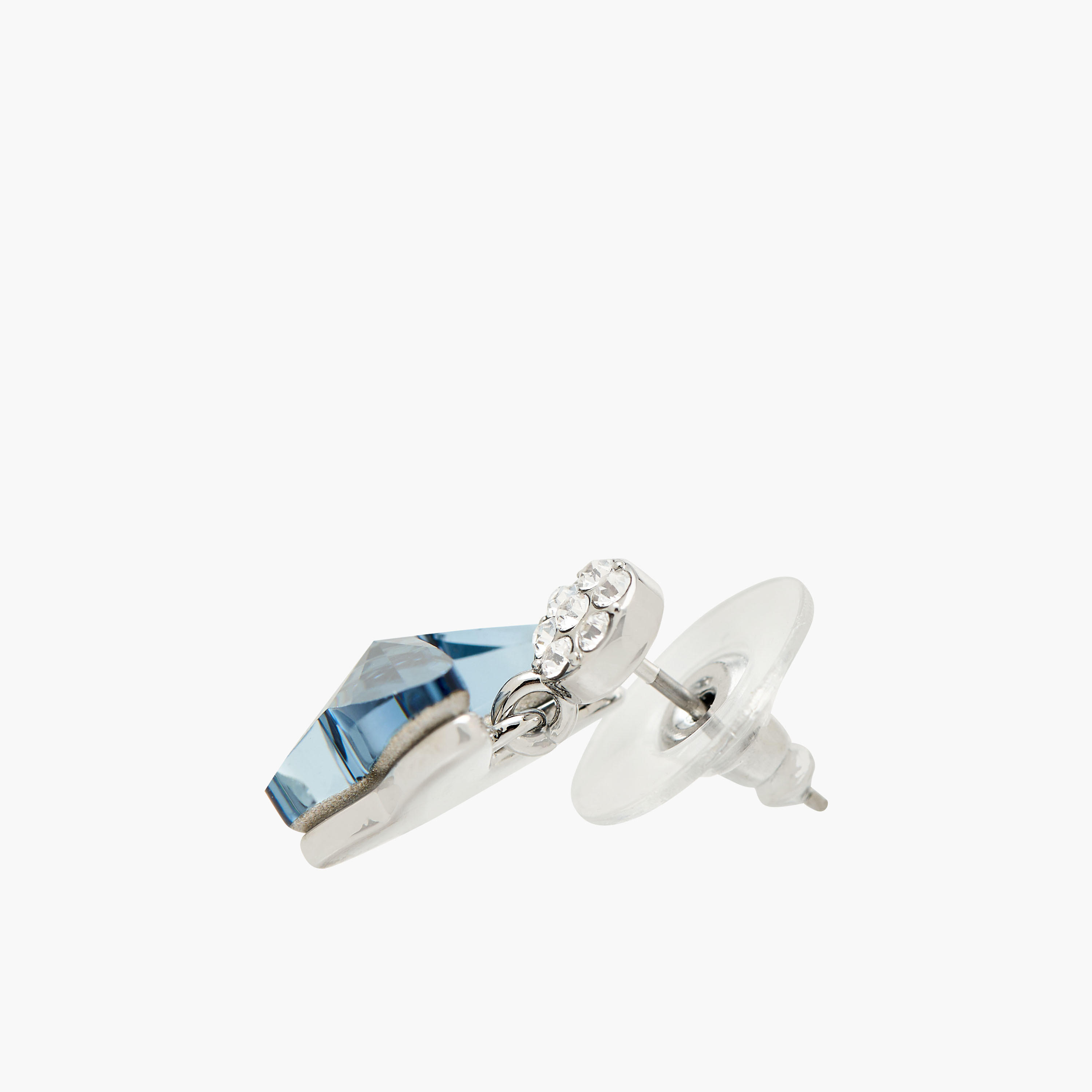 حلق فراشة بلون ذهبي وزينة حجر سواروفسكي ومكبس إغلاق-women-watchesandjewellery-jewellery-earrings-image-4