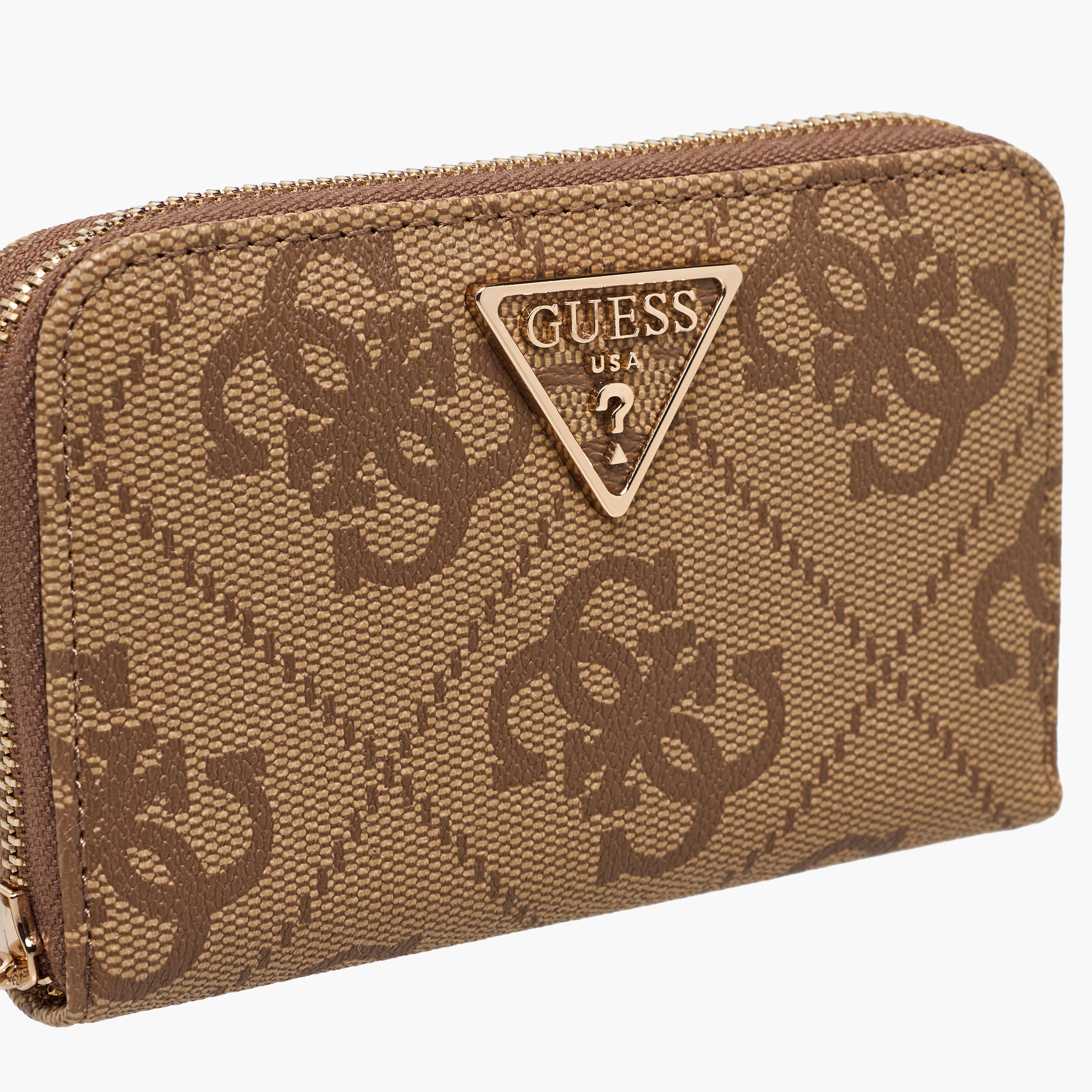 Guess Laurel II Monogram Print Wallet with Zip Closure-women-bagsandwallets-wallets-image-3