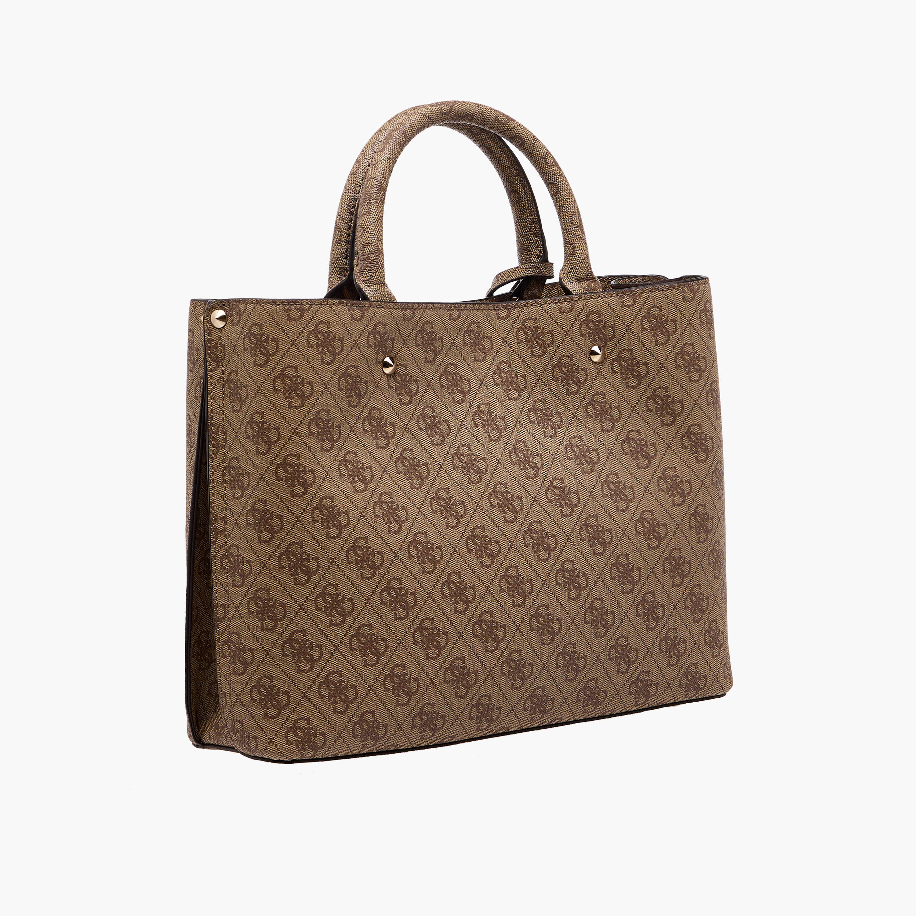 Guess Meridian II Monogram Texture Tote Bag with Detachable Strap-women-bagsandwallets-handbags-image-4
