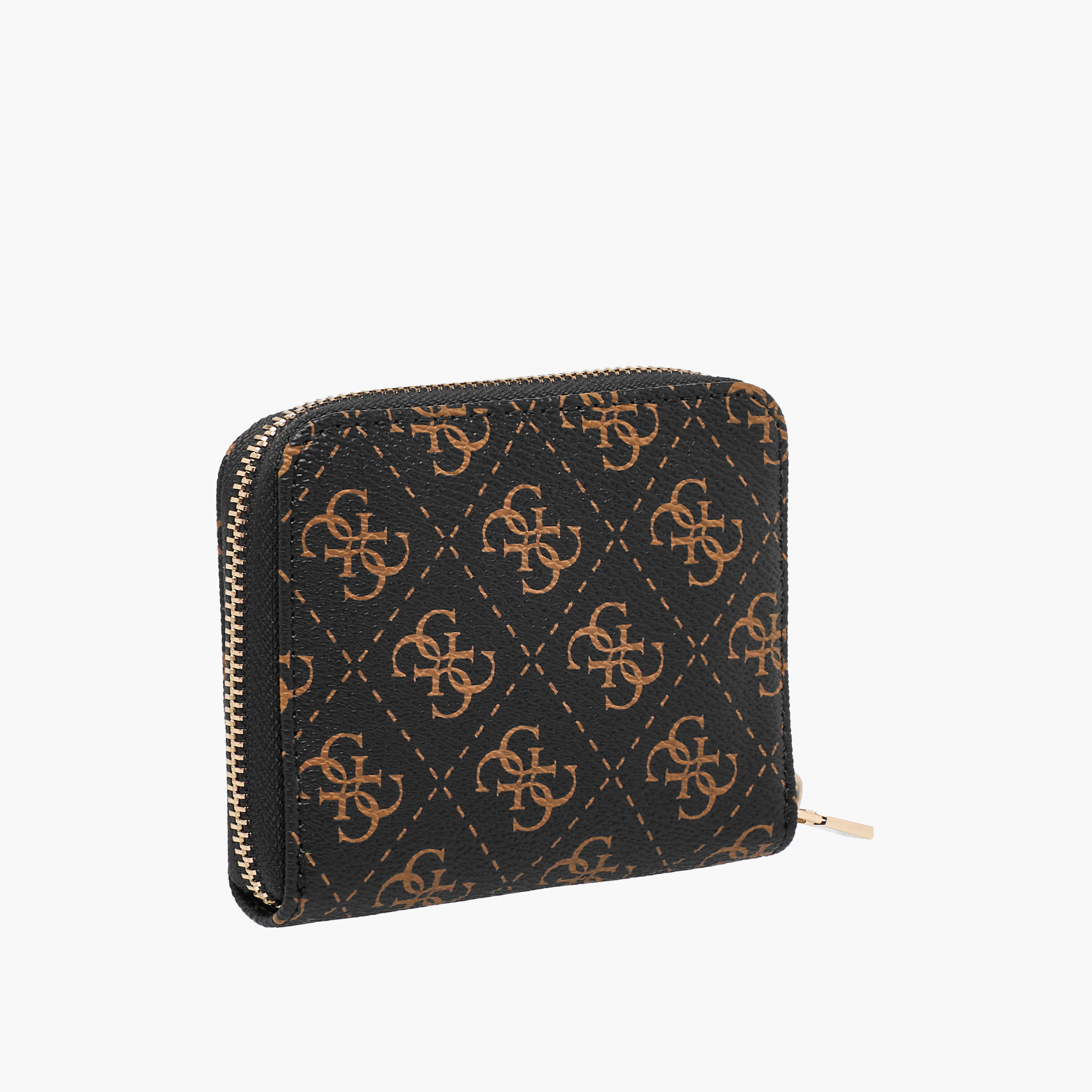 Guess Laurel II Monogram Print Wallet with Zip Closure-women-bagsandwallets-wallets-image-2
