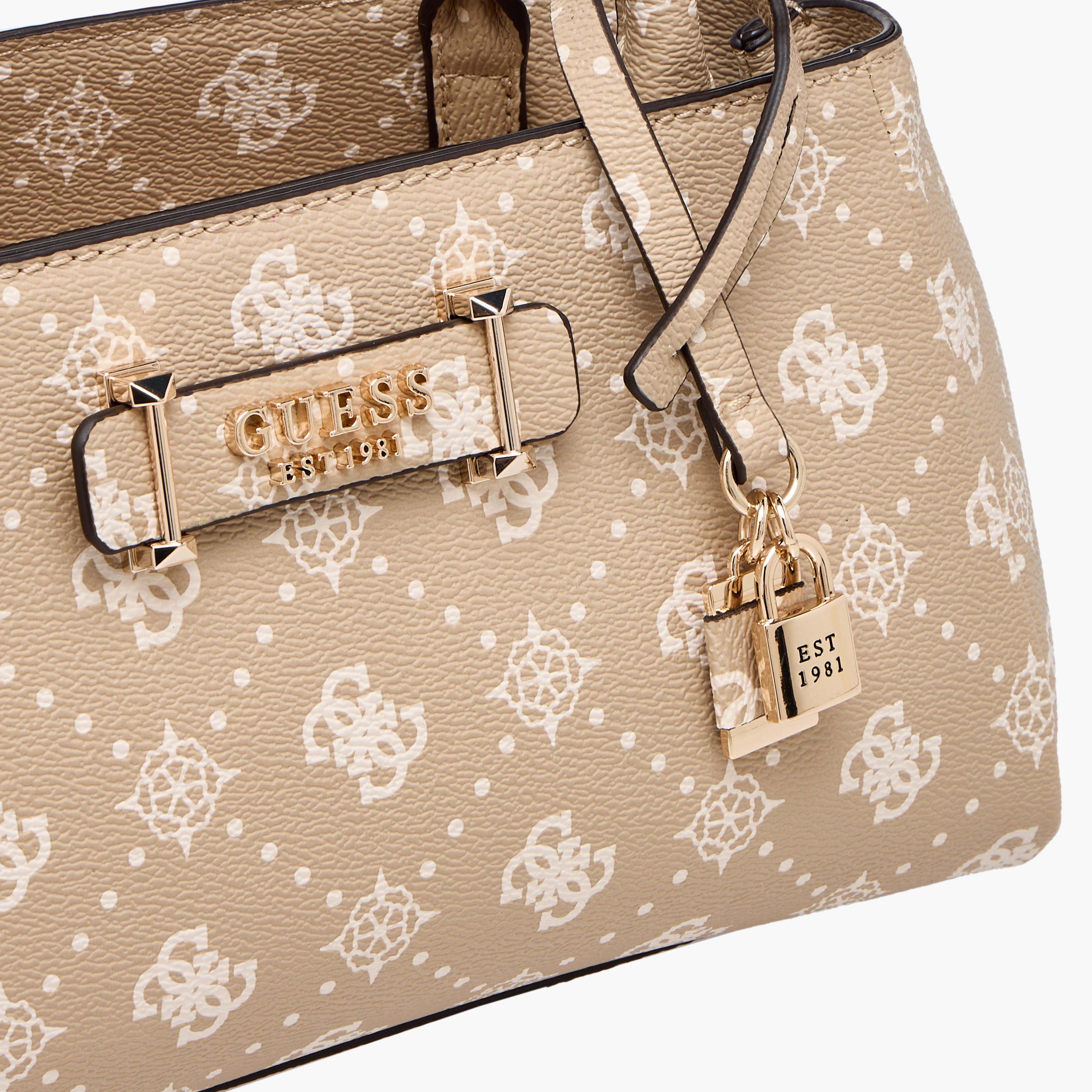 Guess Carrie Monogram Print Shoulder Bag with Zip Closure-women-bagsandwallets-handbags-image-5