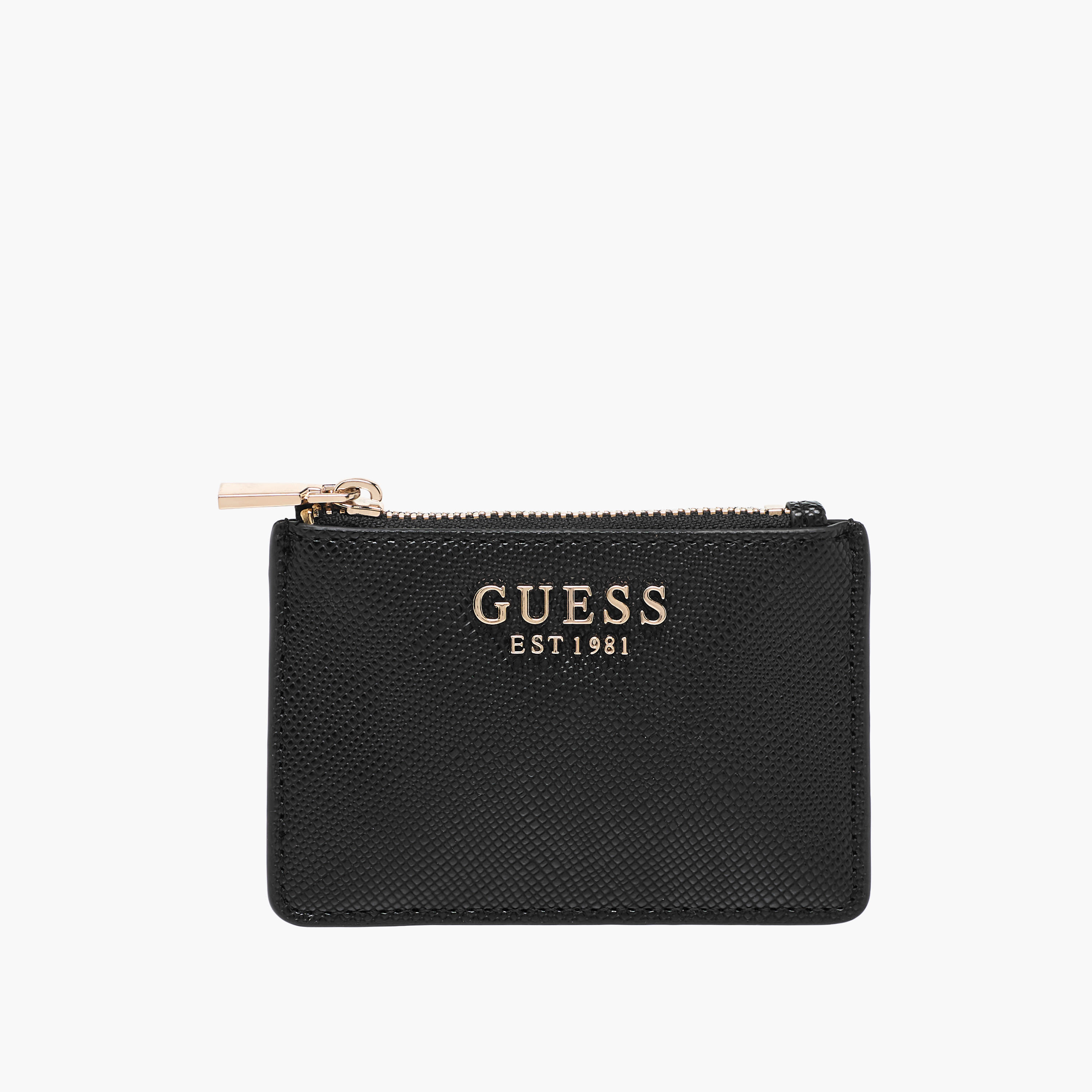 Guess Laurel II Card Holder with Zip Closure-women-bagsandwallets-wallets-image-1
