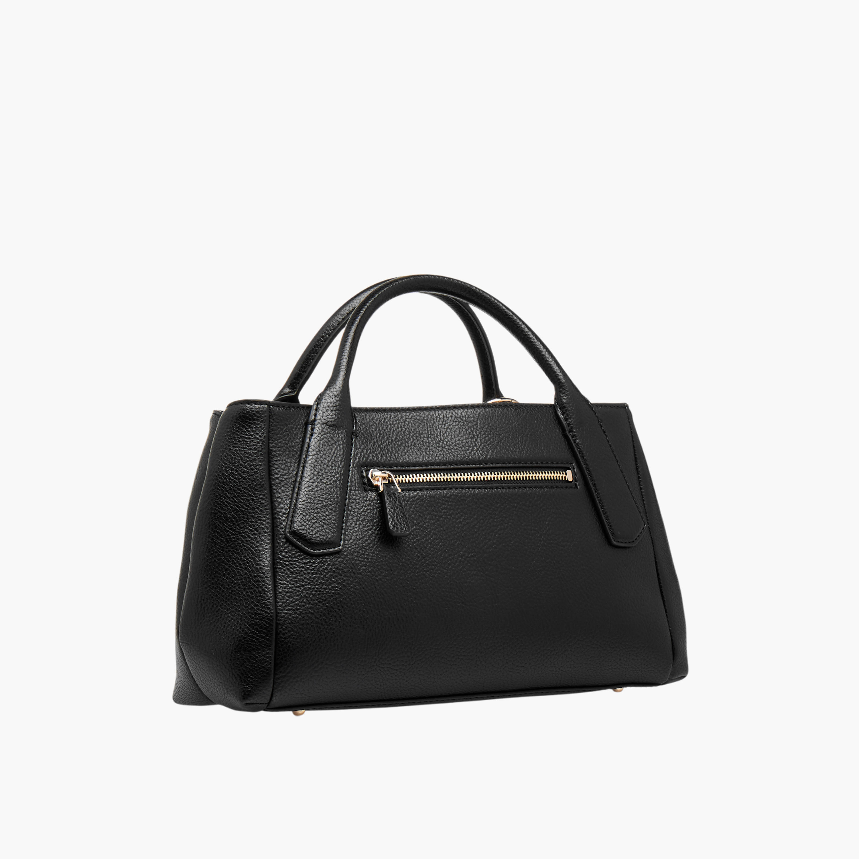 Guess Brooke Textured Satchel Bag with Detachable Strap-women-bagsandwallets-handbags-image-4