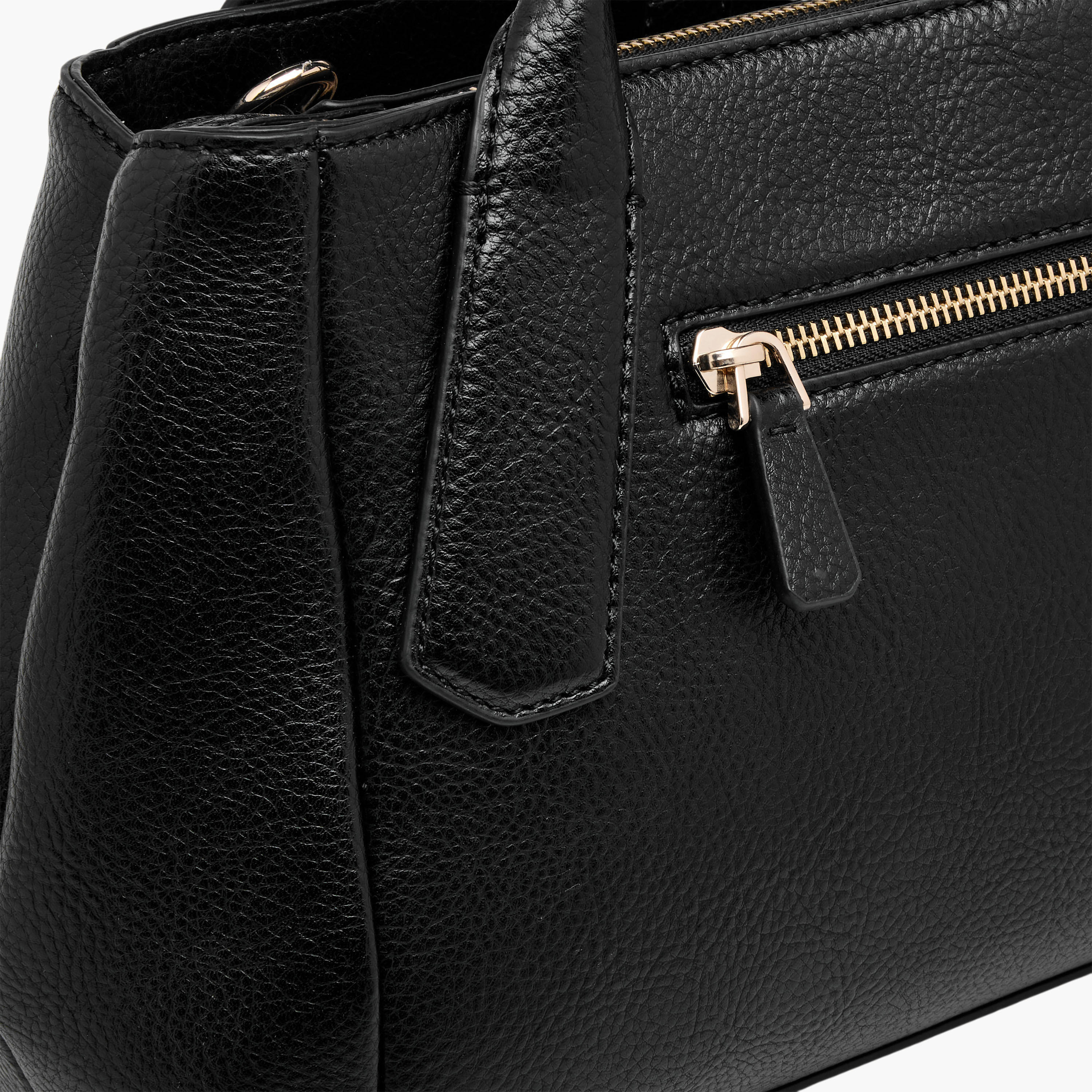 Guess Brooke Textured Satchel Bag with Detachable Strap-women-bagsandwallets-handbags-image-6