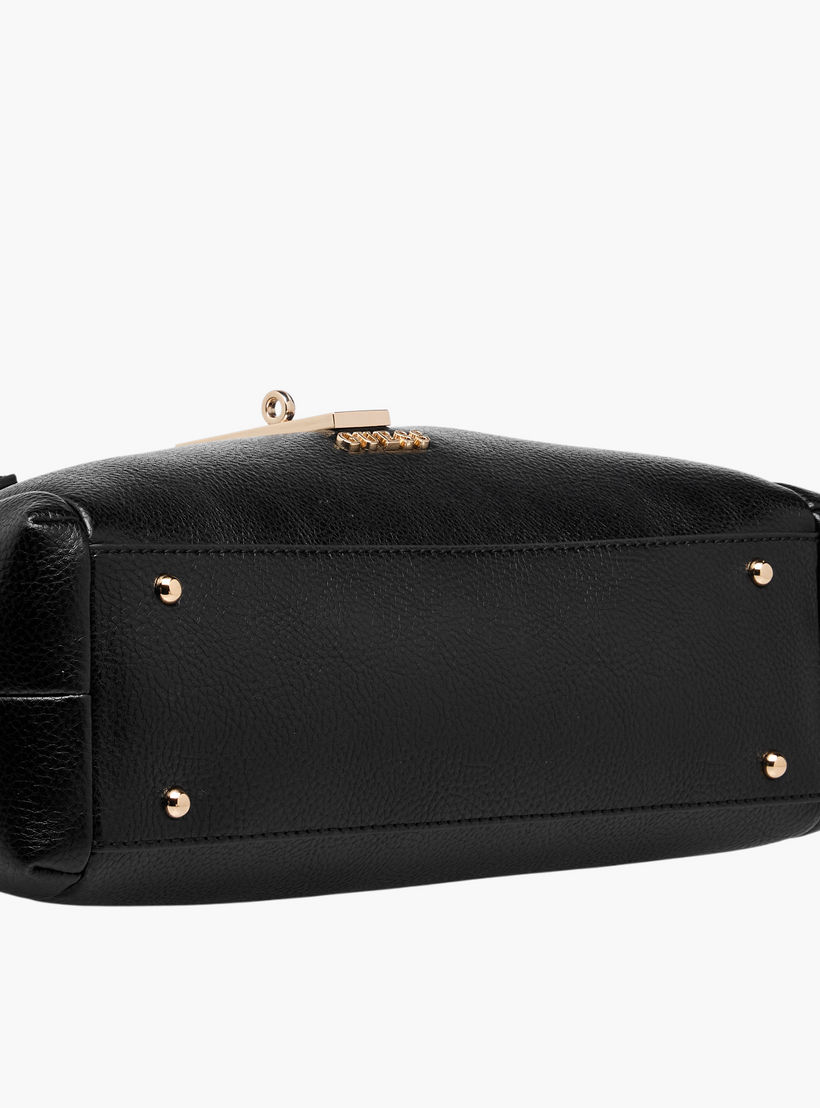 Guess Brooke Textured Satchel Bag with Detachable Strap-women-bagsandwallets-handbags-image-7
