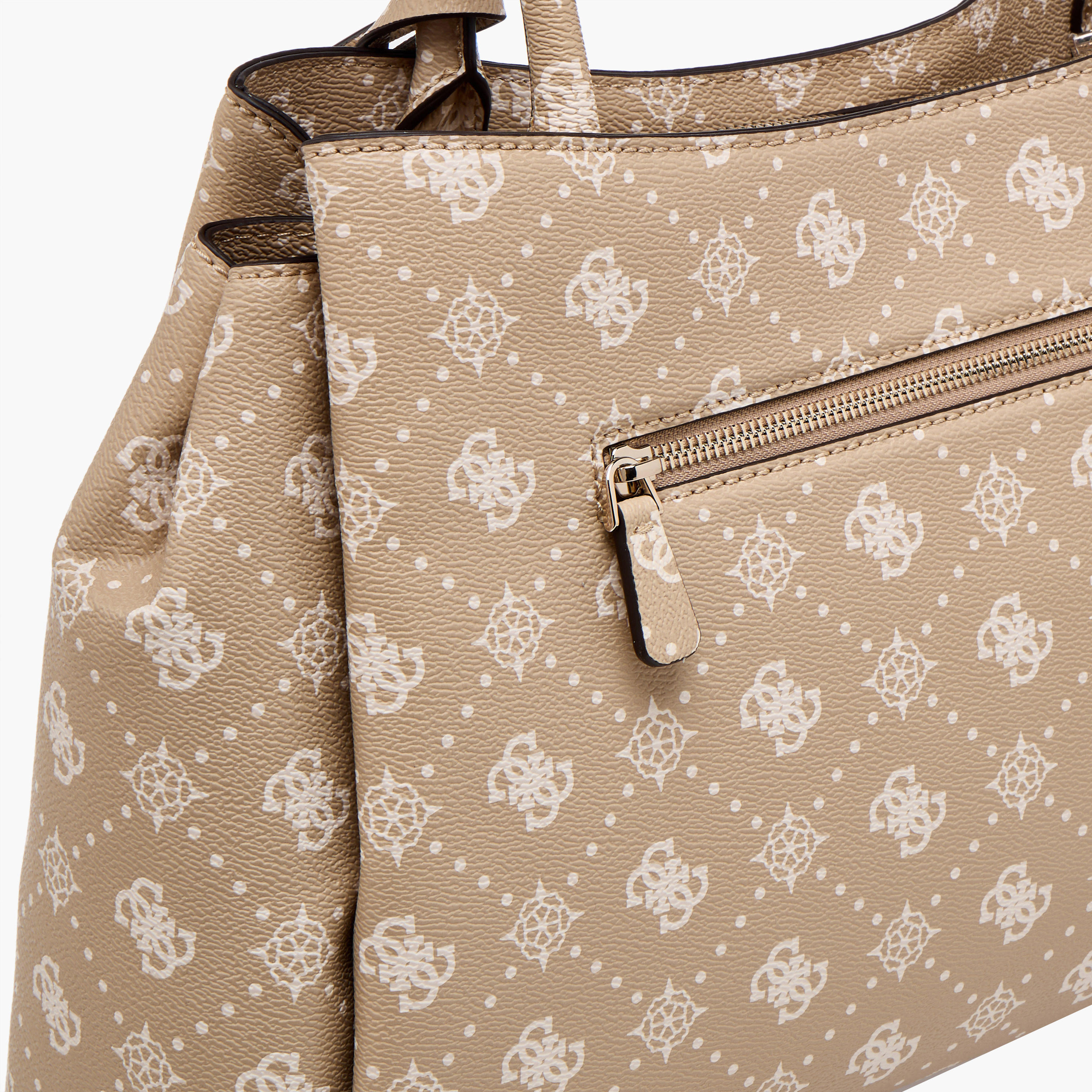 Guess Carrie Monogram Print Tote Bag with Double Handle-women-bagsandwallets-handbags-image-6