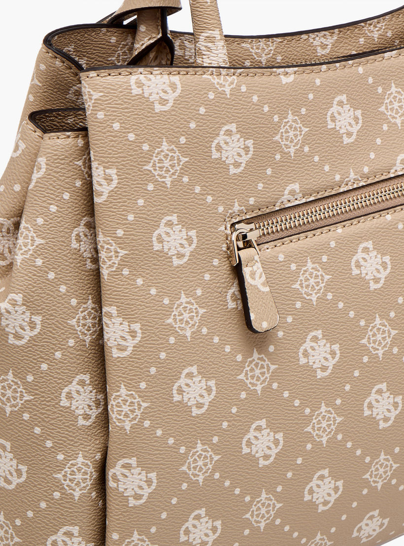 Guess Carrie Monogram Print Tote Bag with Double Handle-women-bagsandwallets-handbags-image-6