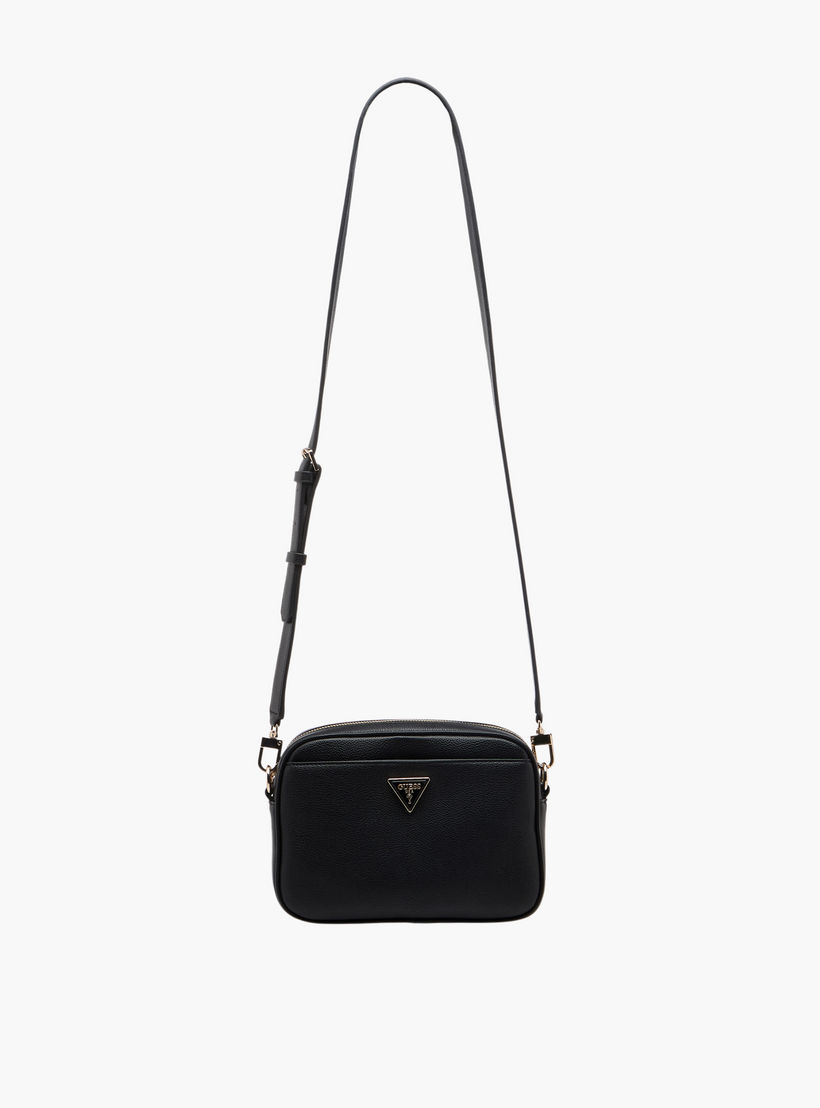 Guess Meridian II Textured Crossbody Bag with Detachable Strap-women-bagsandwallets-handbags-image-3