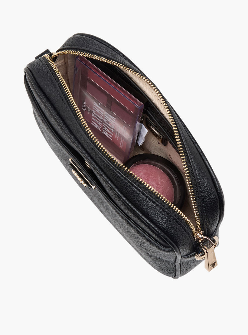Guess Meridian II Textured Crossbody Bag with Detachable Strap-women-bagsandwallets-handbags-image-8