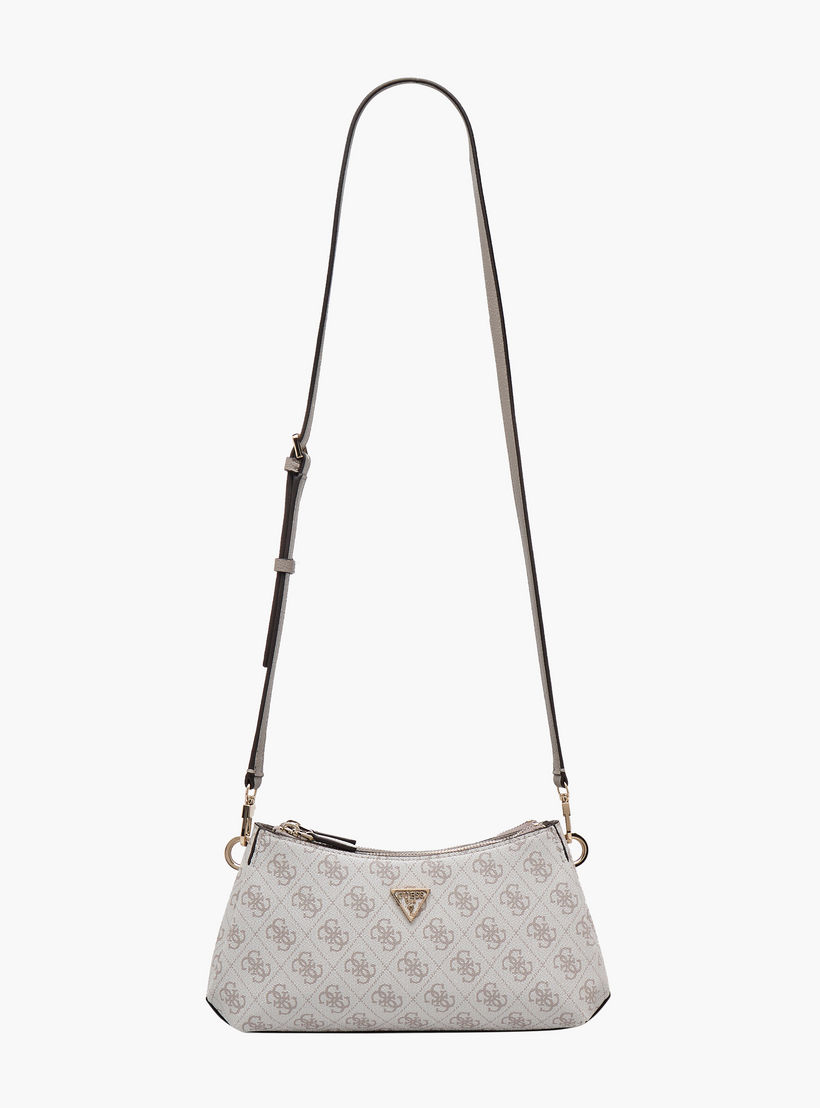 Guess Noelle II Monogram Texture Shoulder Bag with Detachable Strap-women-bagsandwallets-handbags-image-3