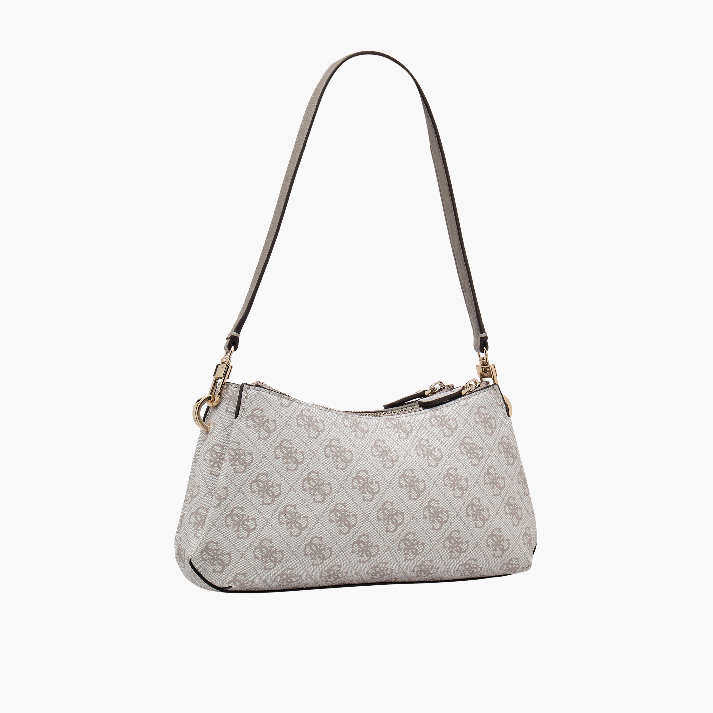 Guess Noelle II Monogram Texture Shoulder Bag with Detachable Strap-women-bagsandwallets-handbags-image-4