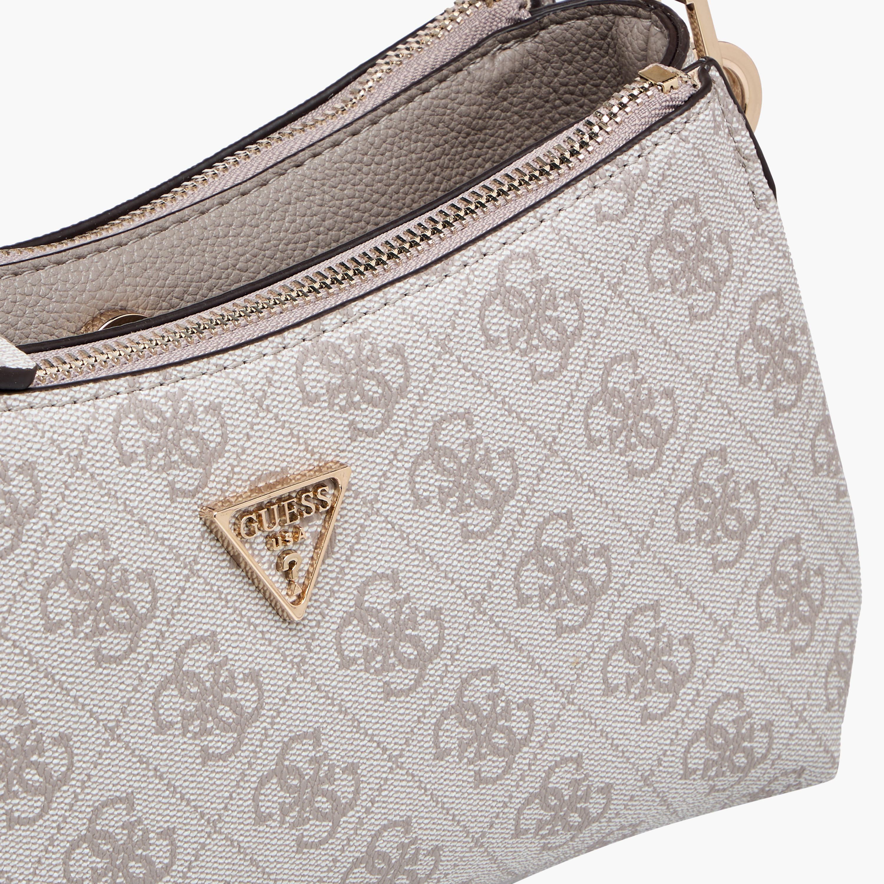 Guess Noelle II Monogram Texture Shoulder Bag with Detachable Strap-women-bagsandwallets-handbags-image-5
