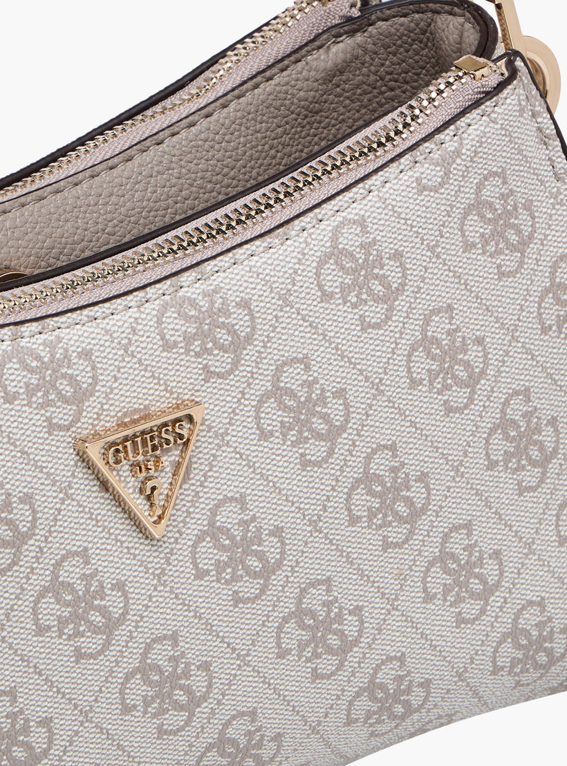 Guess Noelle II Monogram Texture Shoulder Bag with Detachable Strap-women-bagsandwallets-handbags-image-5