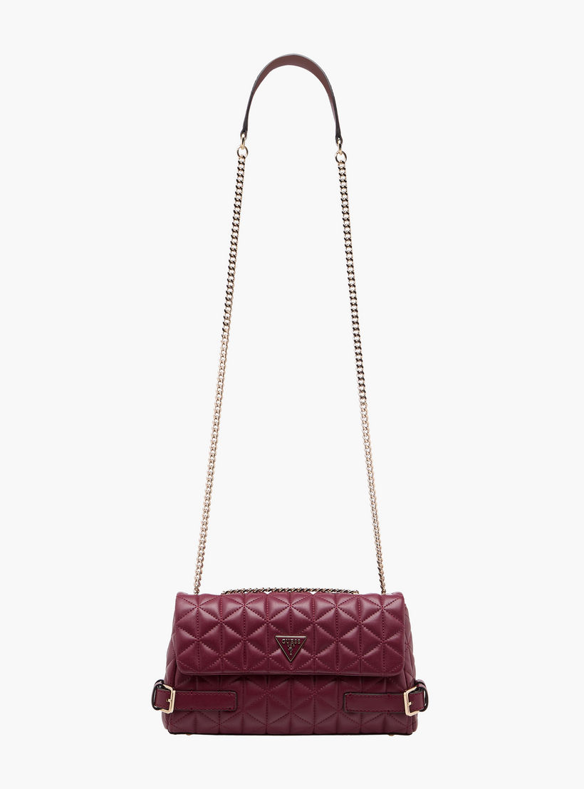 Guess Paisleigh Quilted Crossbody Bag with Flap Closure-women-bagsandwallets-handbags-image-3