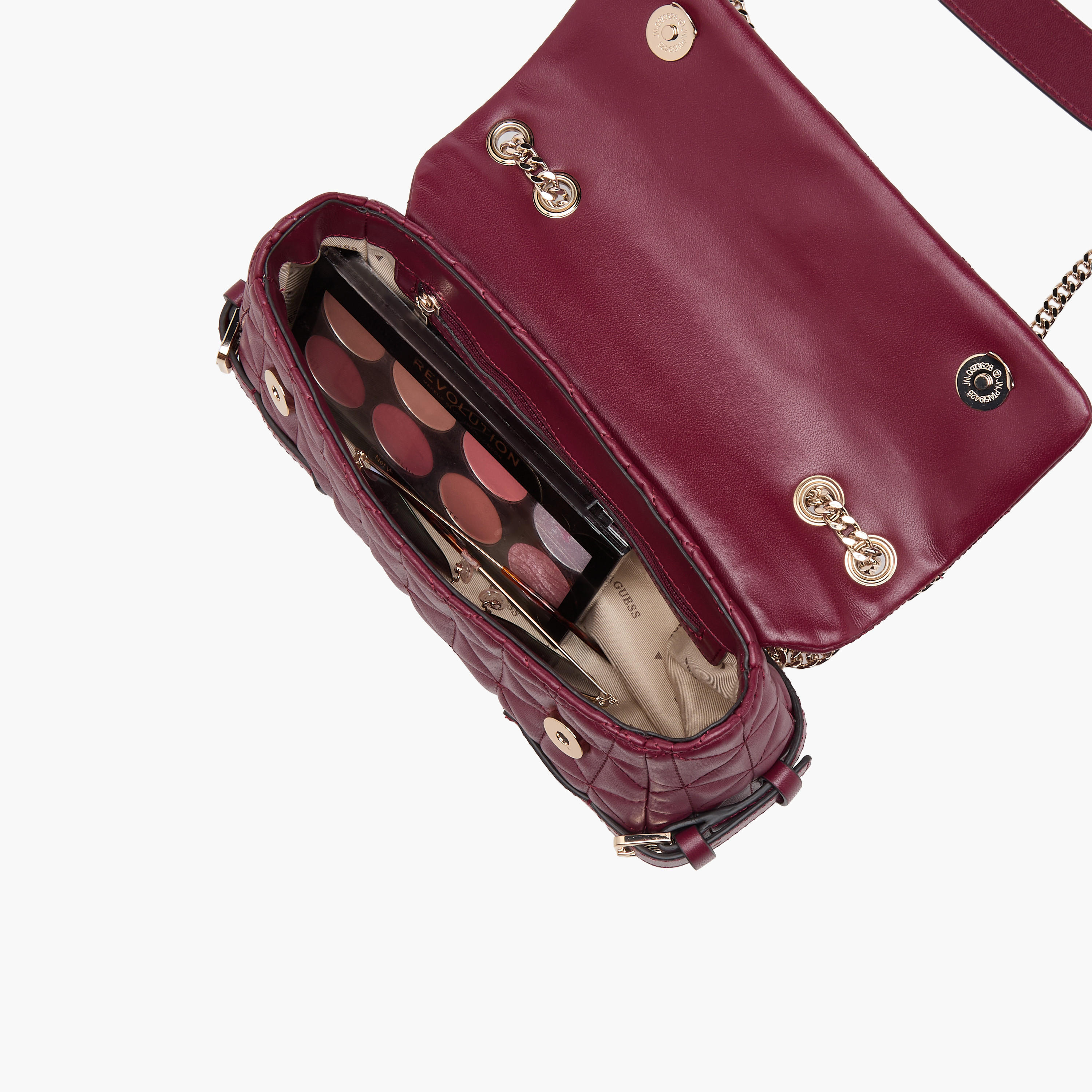 Guess Paisleigh Quilted Crossbody Bag with Flap Closure-women-bagsandwallets-handbags-image-9