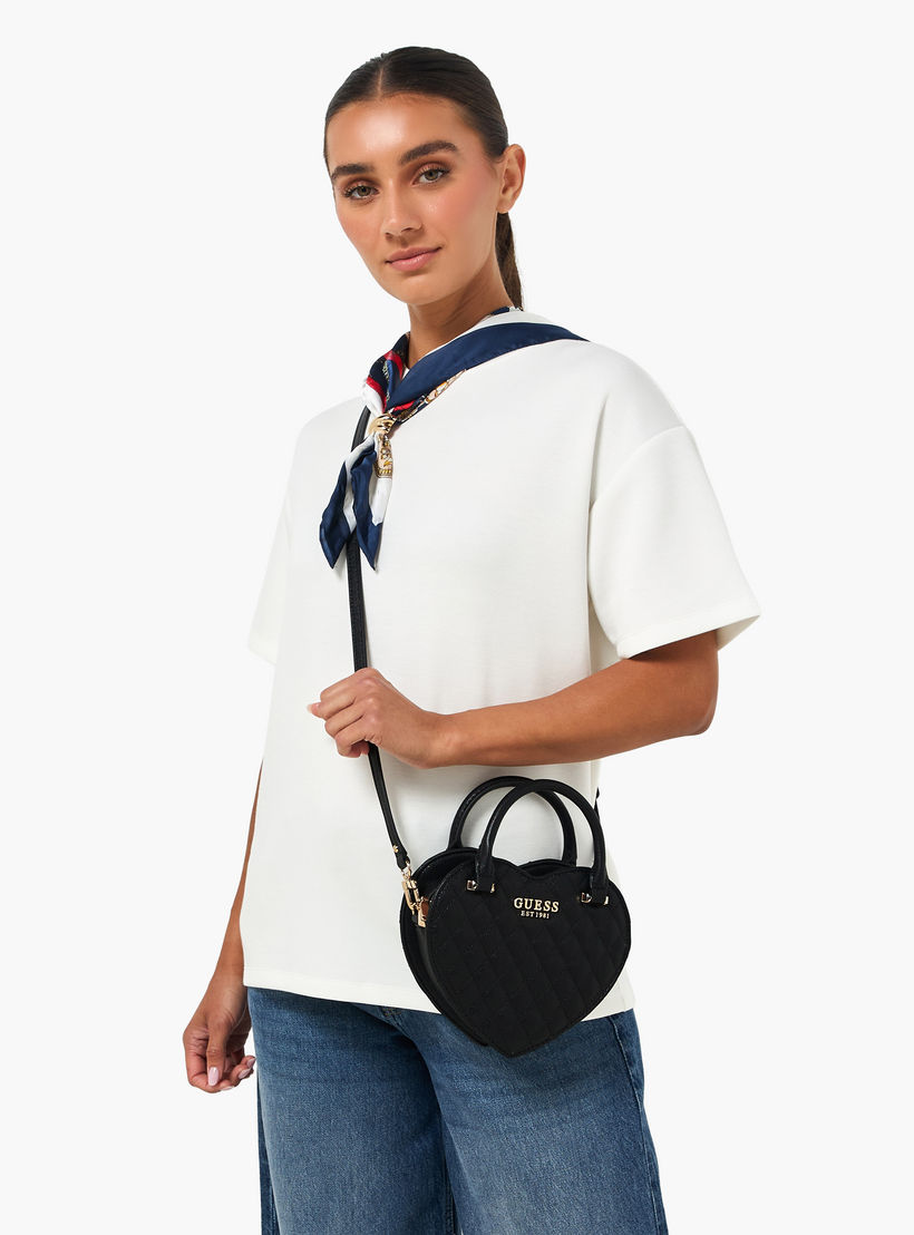 Guess Atabey Quilted Crossbody Bag with Adjustable Strap-women-bagsandwallets-handbags-image-2