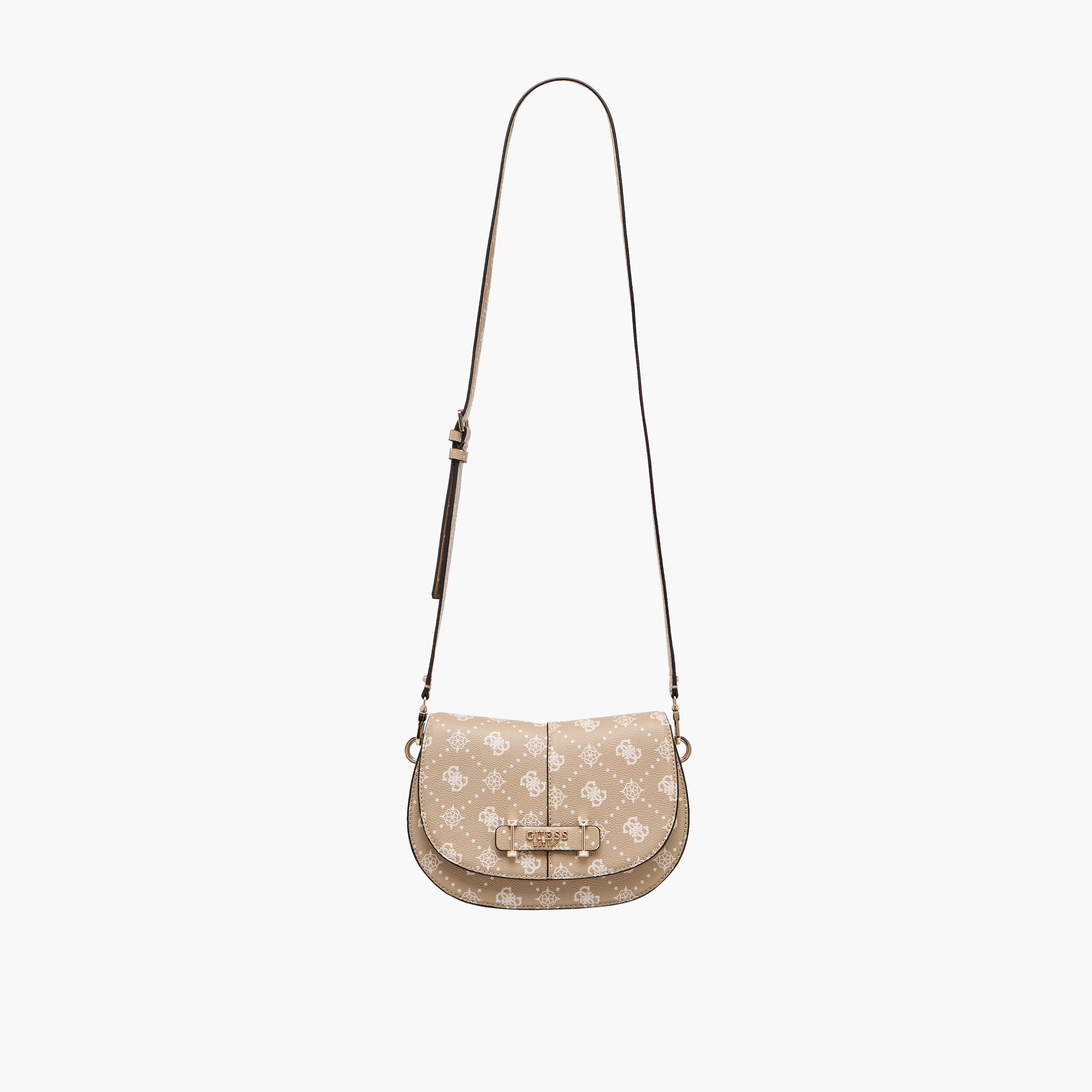 Guess Carrie Printed Crossbody Bag with Button Closure-women-bagsandwallets-handbags-image-3