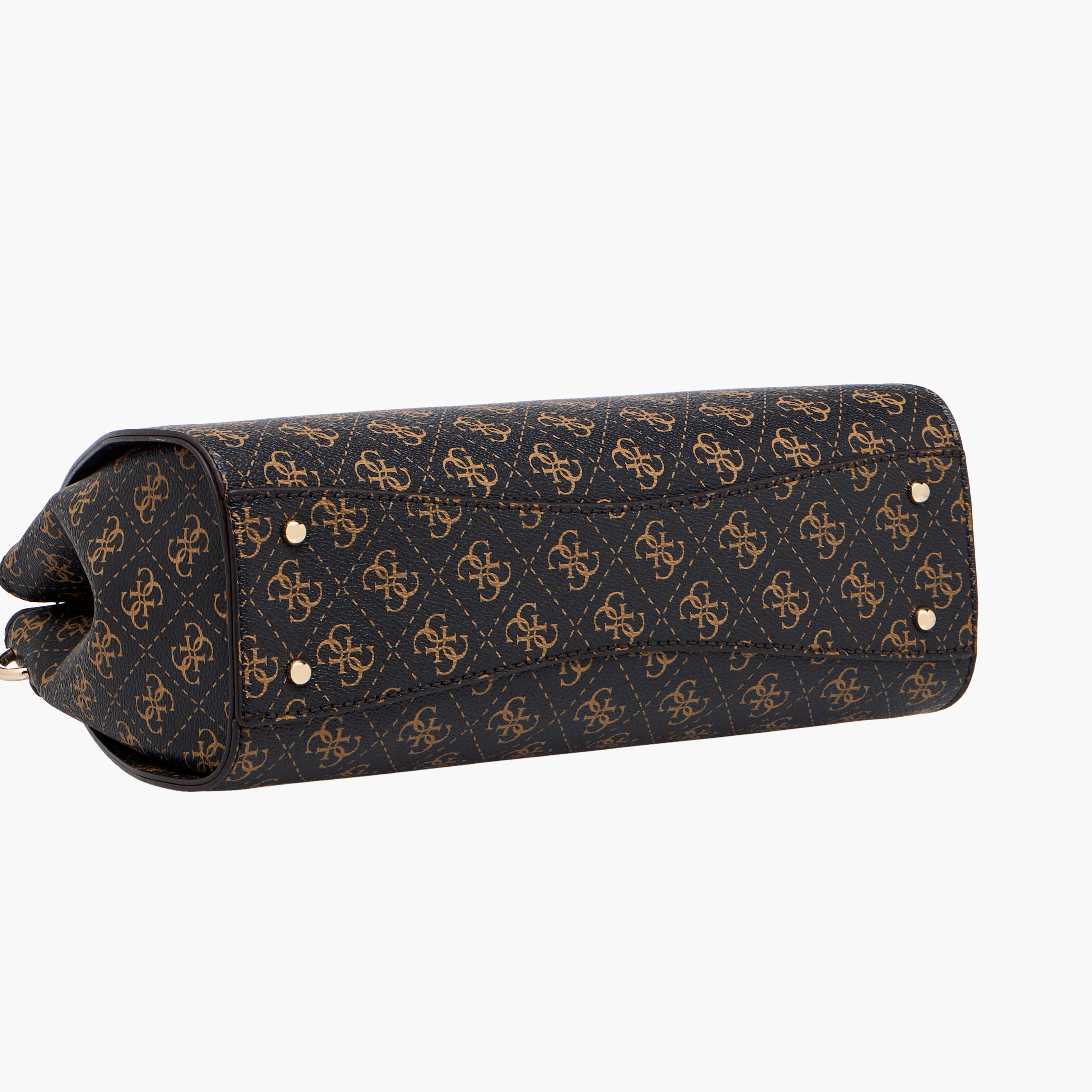 Guess Noelle II Monogram Print Satchel Bag with Detachable Strap-women-bagsandwallets-handbags-image-7