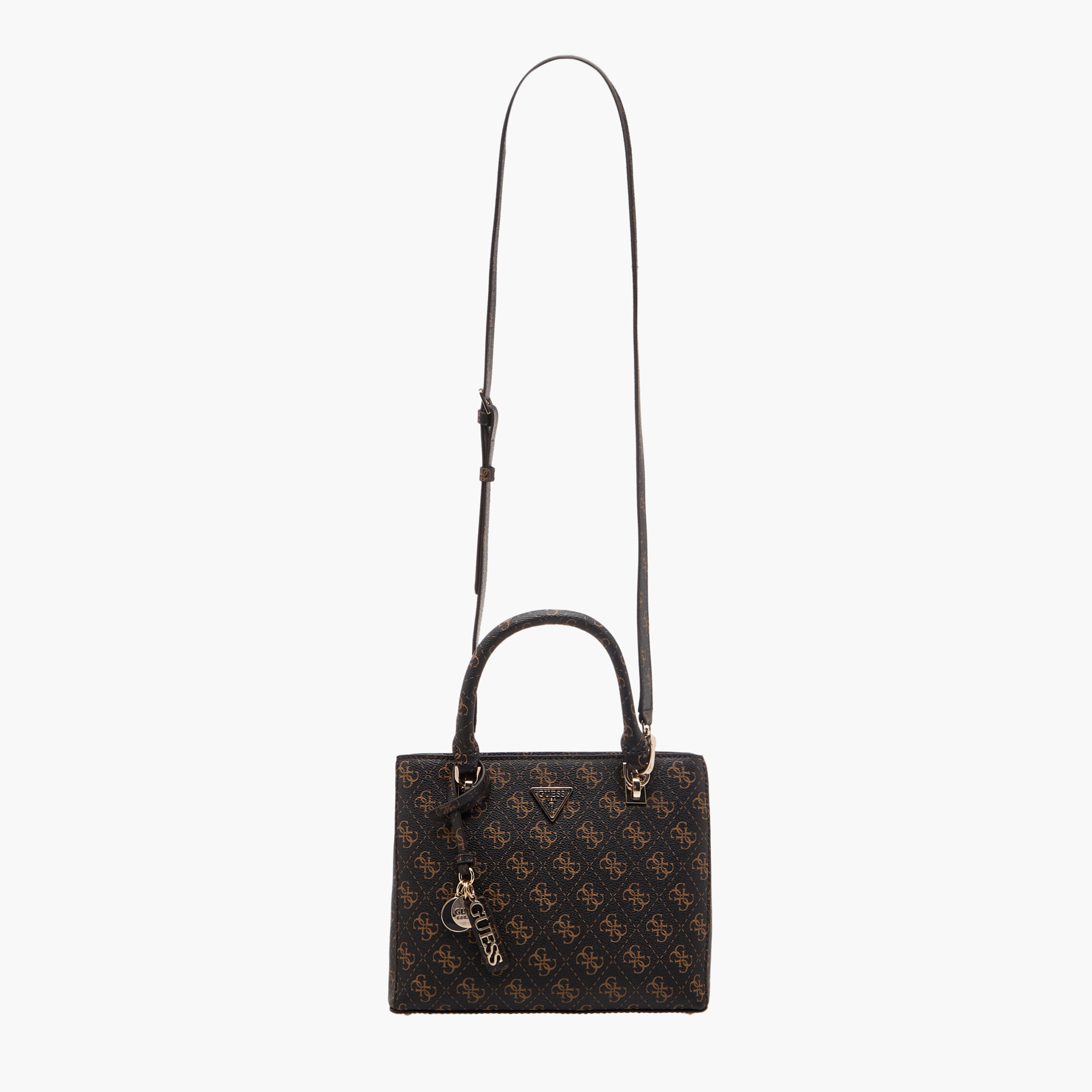 Guess Noelle II Monogram Print Crossbody Bag with Double Handle-women-bagsandwallets-handbags-image-3