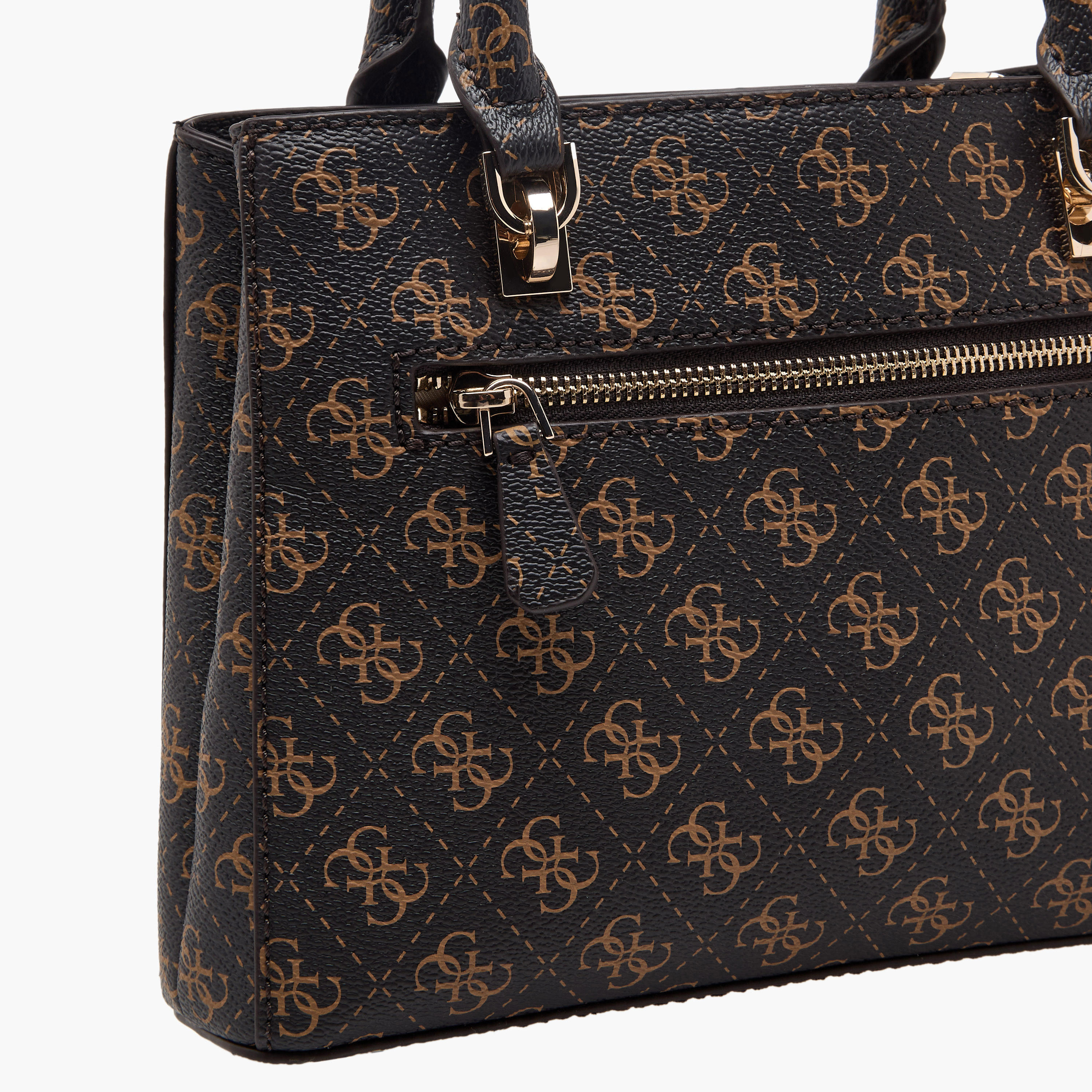 Guess Noelle II Monogram Print Crossbody Bag with Double Handle-women-bagsandwallets-handbags-image-6