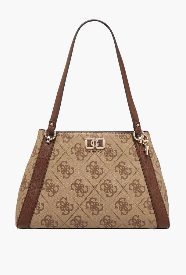 Guess Karnilla Printed Tote Bag with Zip Closure-women-image-1