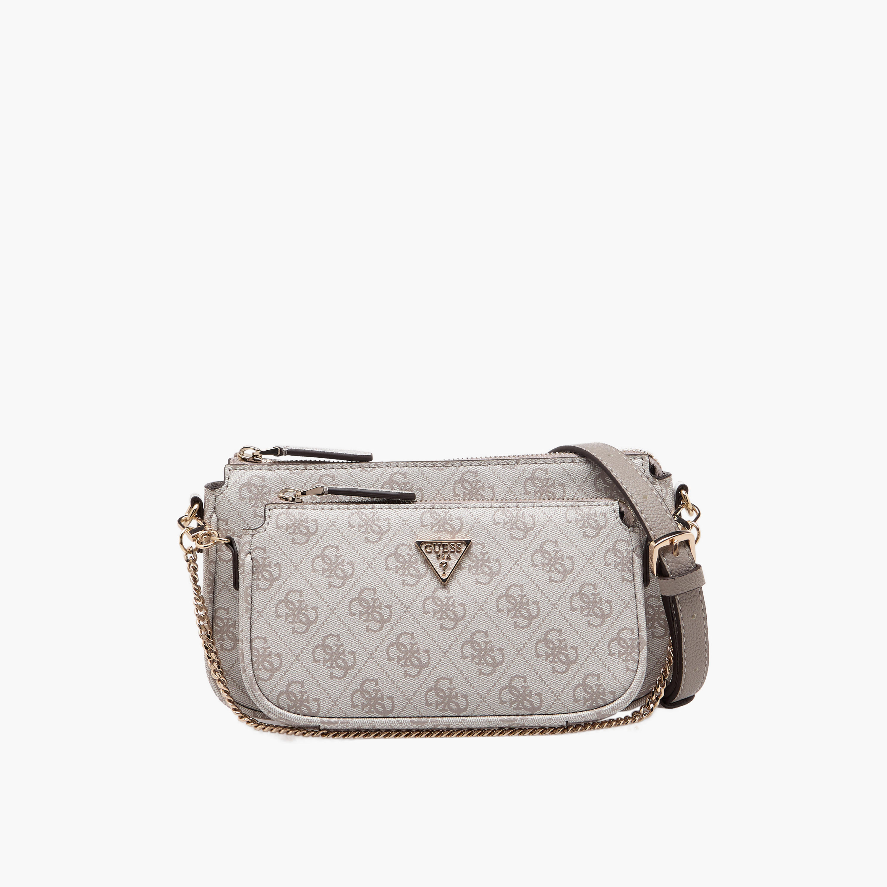 Guess Noelle II Monogram Texture Crossbody Bag with Detachable Strap-women-bagsandwallets-handbags-image-1