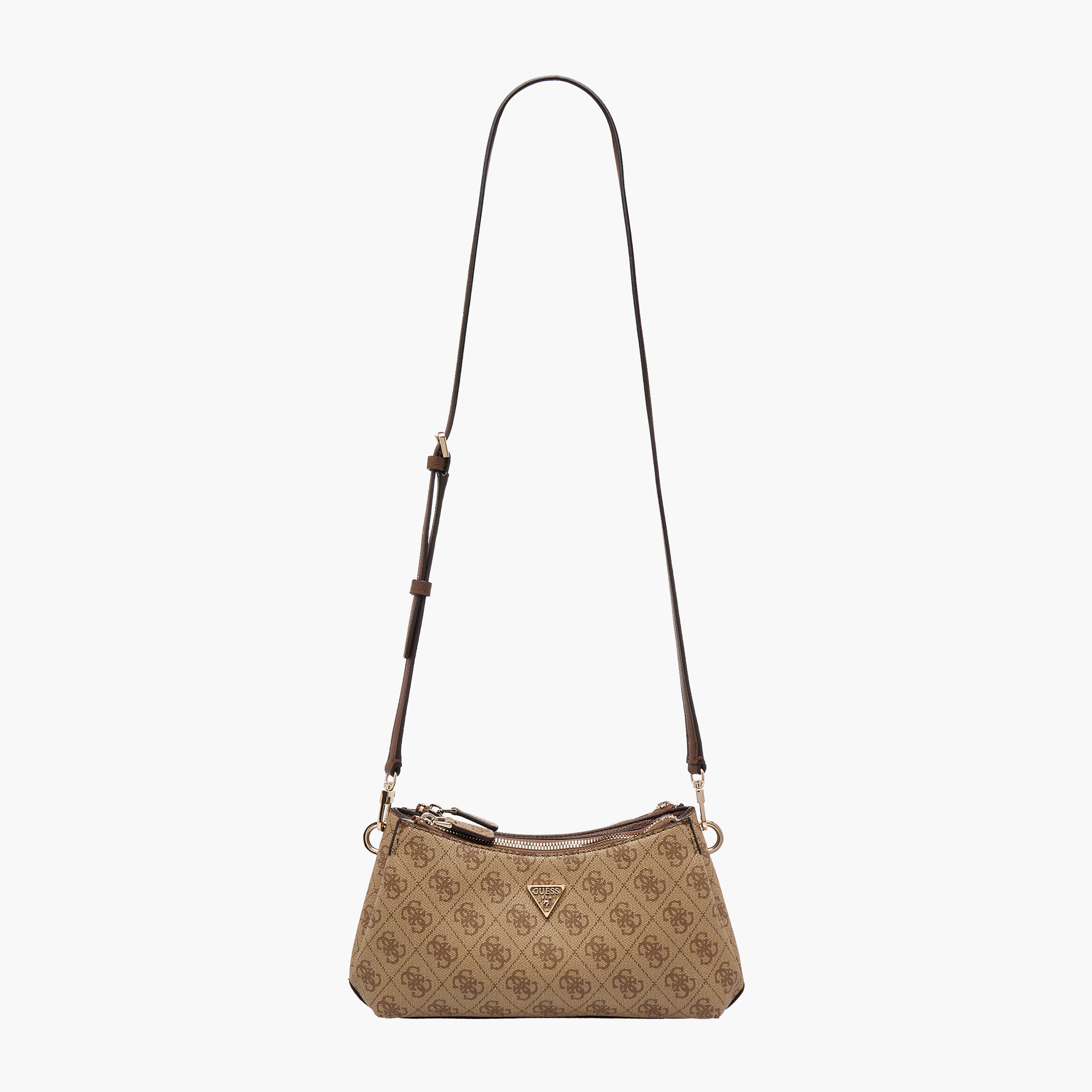 Guess Noelle II Monogram Texture Shoulder Bag with Detachable Strap-women-bagsandwallets-handbags-image-3