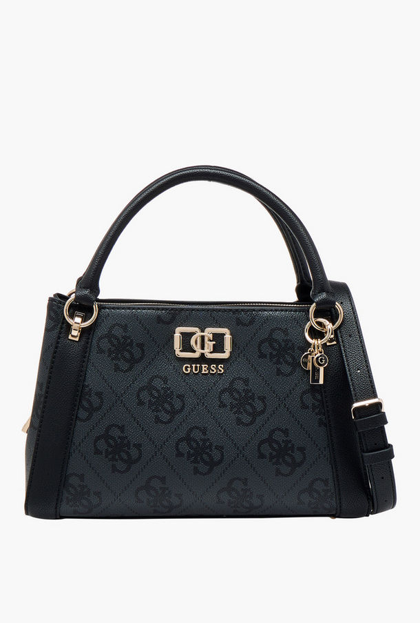 Guess Karnilla Monogram Print Tote Bag with Zip Closure-women-image-1